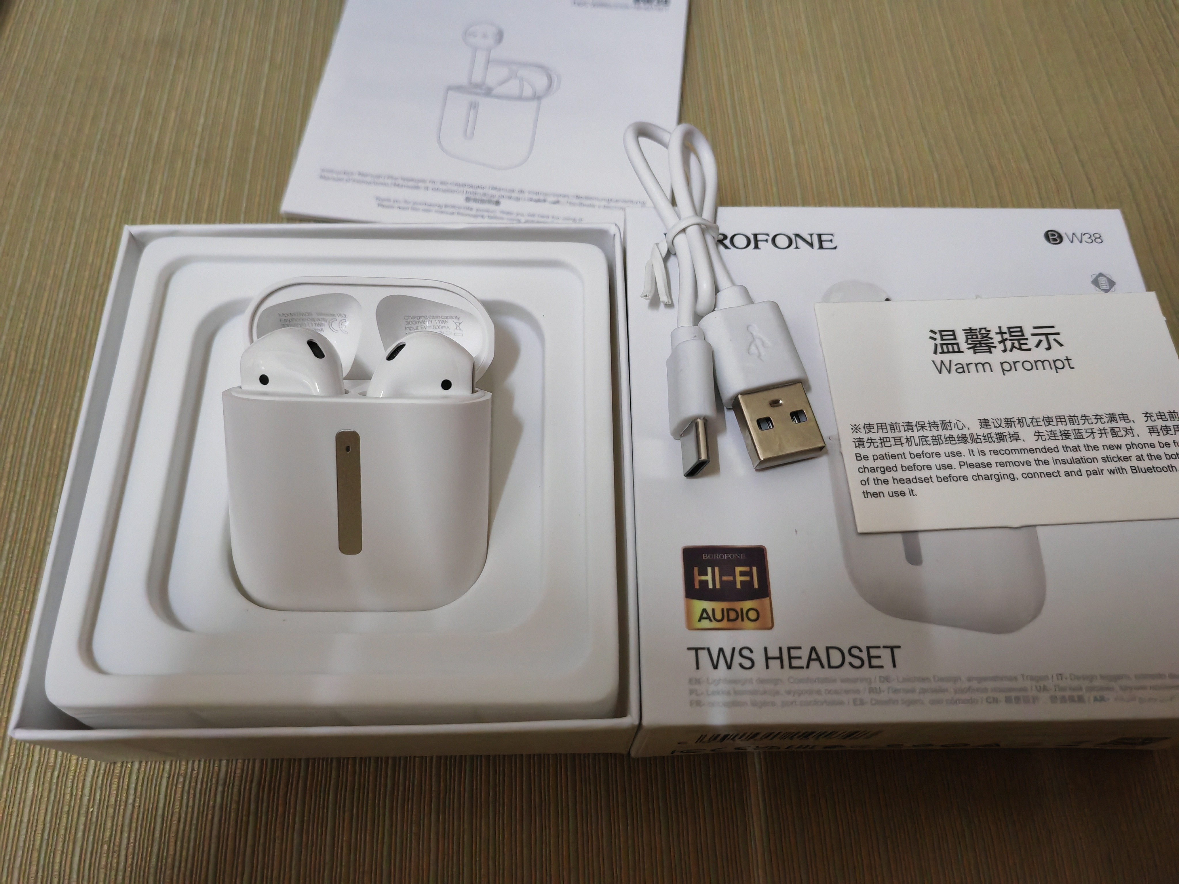 Tws Wireless Be38 Borofone Borofone Airpods Review Borofone FQ3