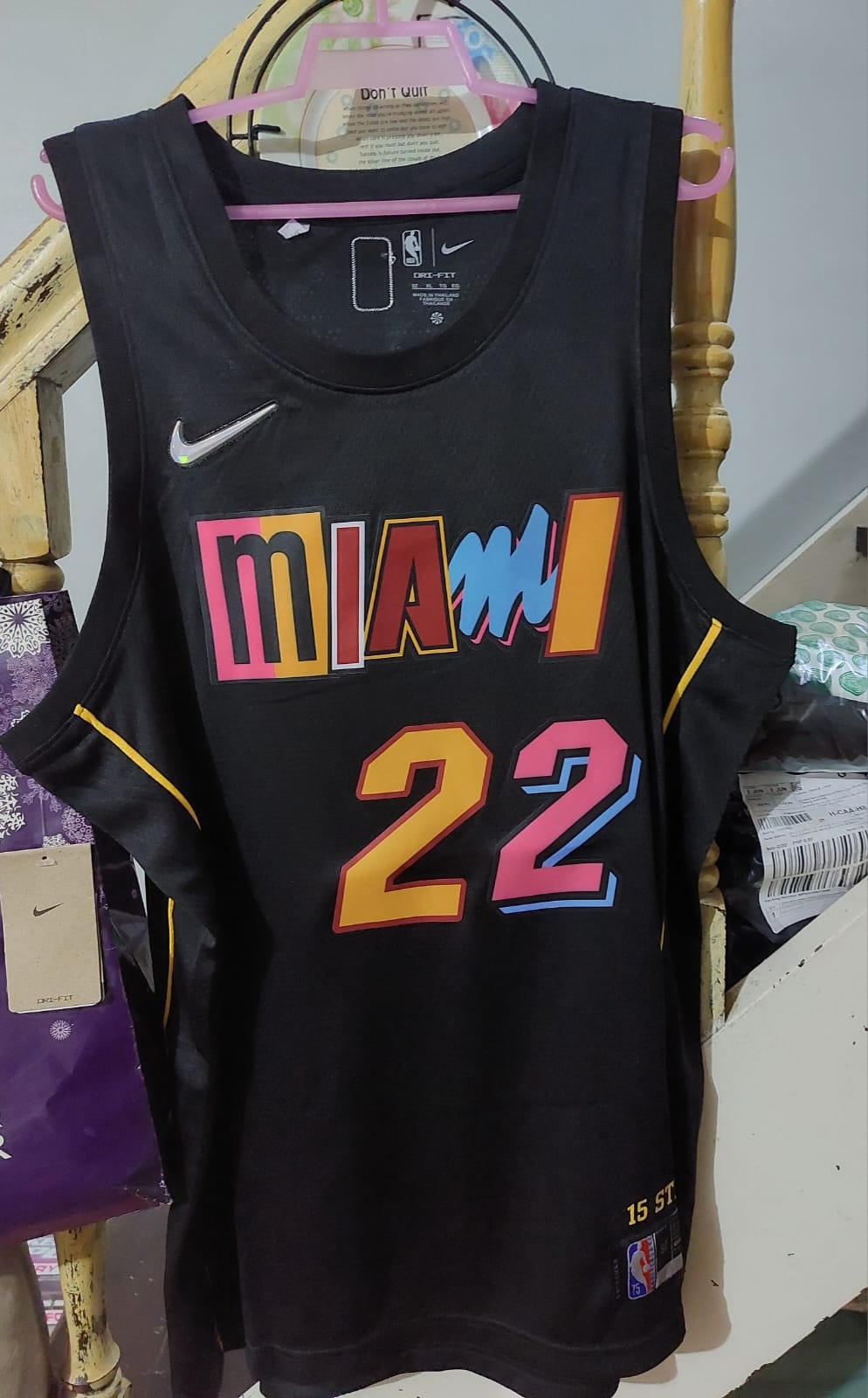 NBA Miami Heat #22 Jimmy Butler 2021-2022 City Jersey Black - Kitsociety