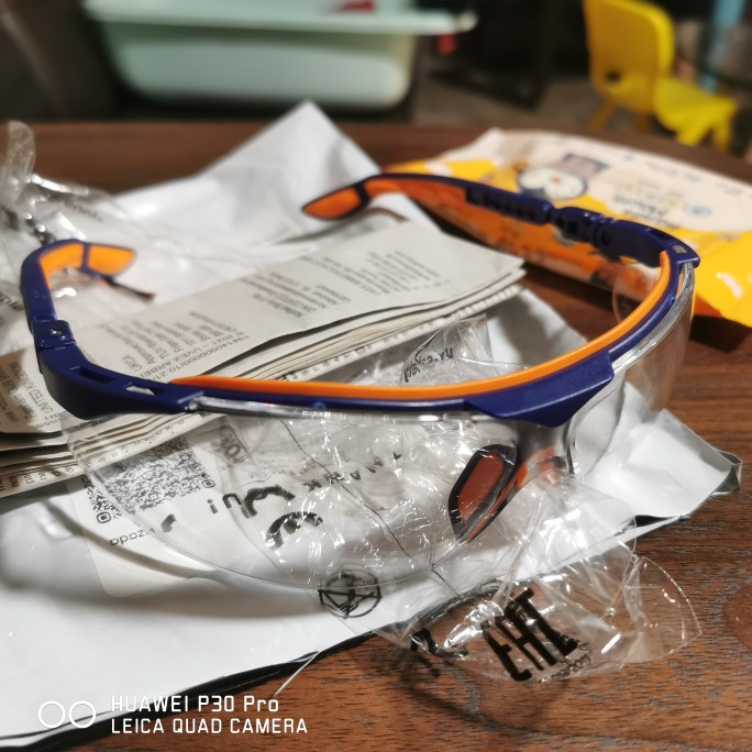 UVEX I-VO CLEAR HC-AF 9160.265 BLUE/ORANGE FRAME | Lazada Singapore