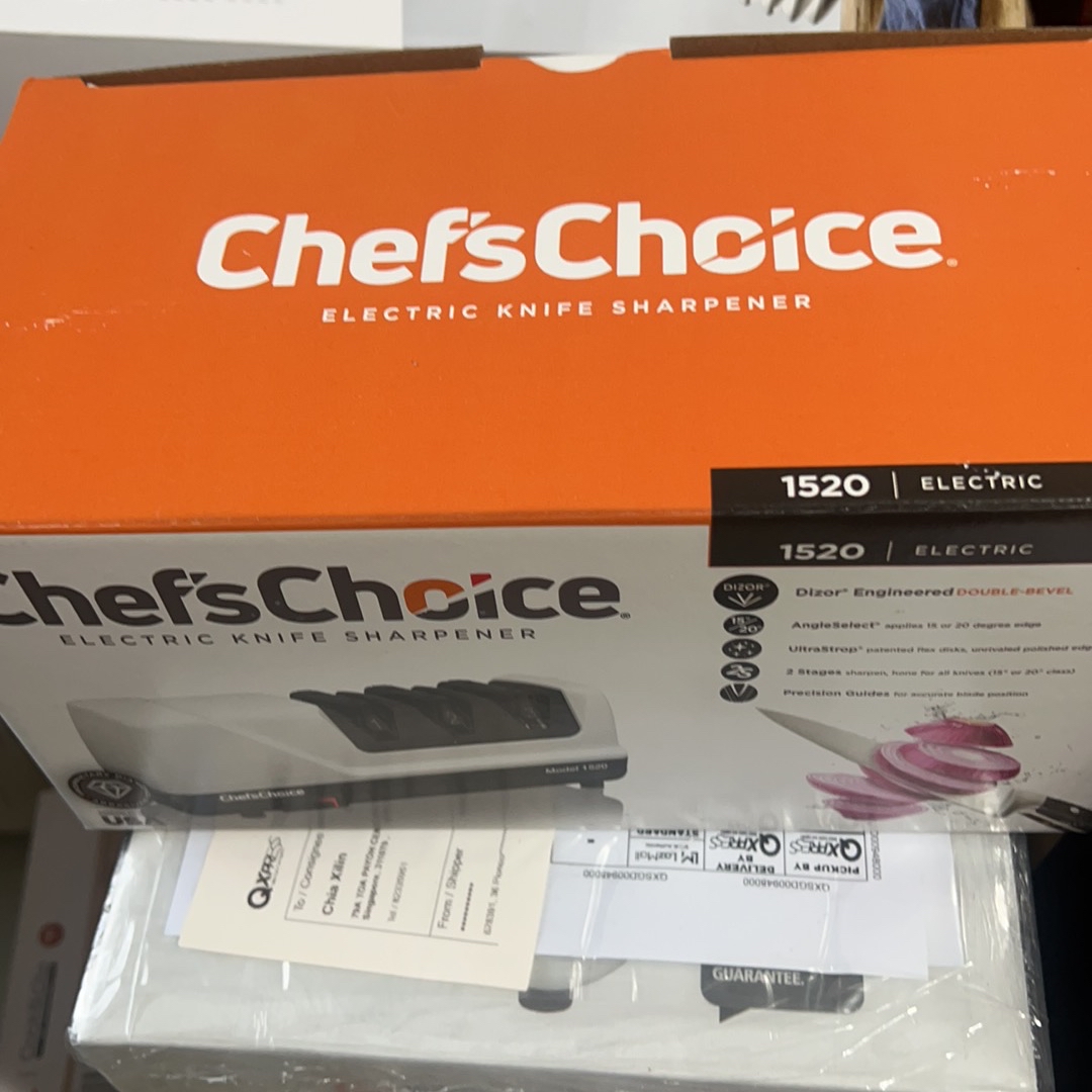 Chef's Choice 1520 Electric 3-Stage Diamond Knife Sharpener 75W