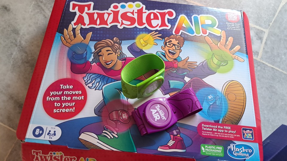 Twister Air Game, AR Twister App Play Game, Links to Smart Devices, Active  Games, Ages 8+
