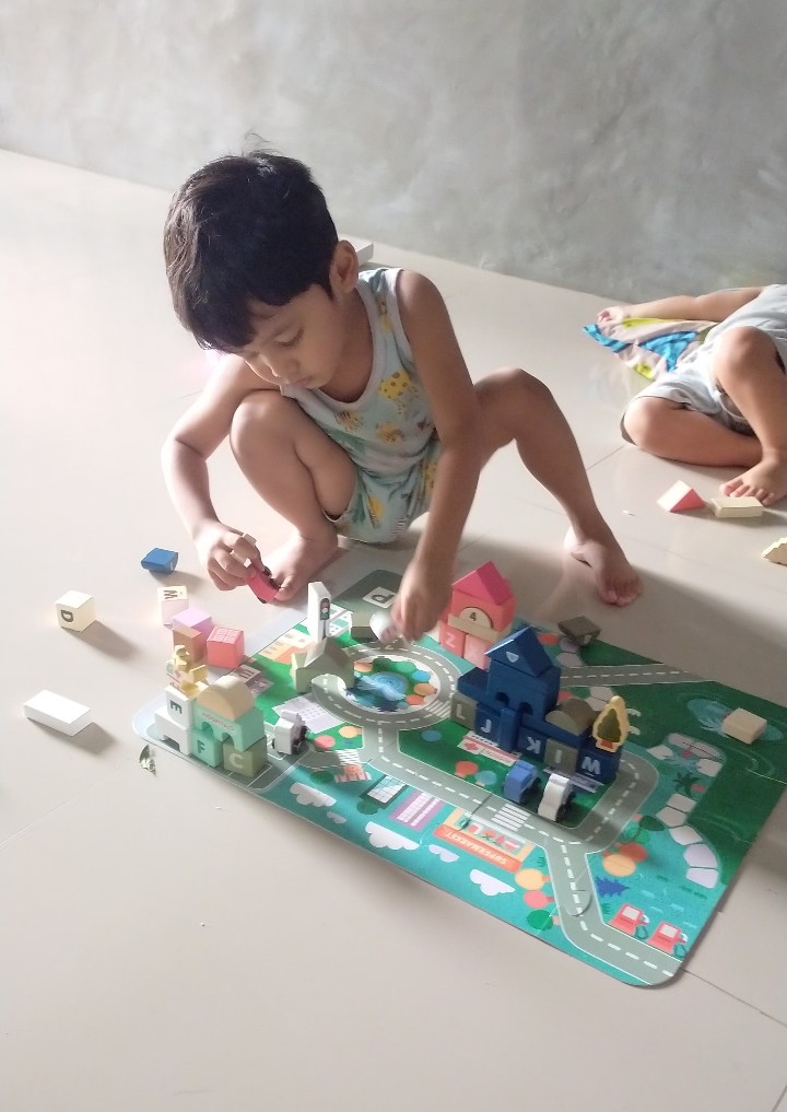 Maian Anak CITY BUILDING BLOCKS CBB (READY STOCK) WOODEN CITY