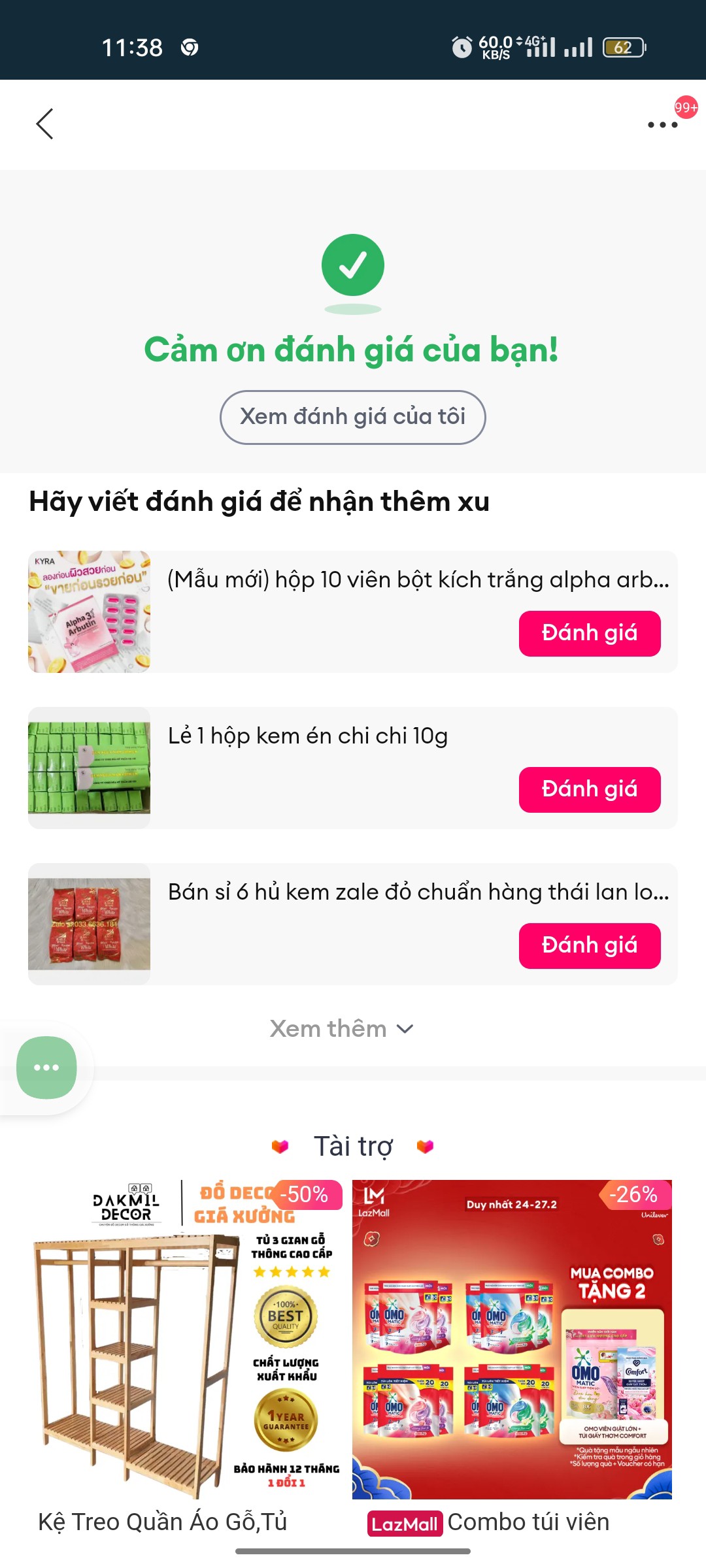 Ảnh đánh giá