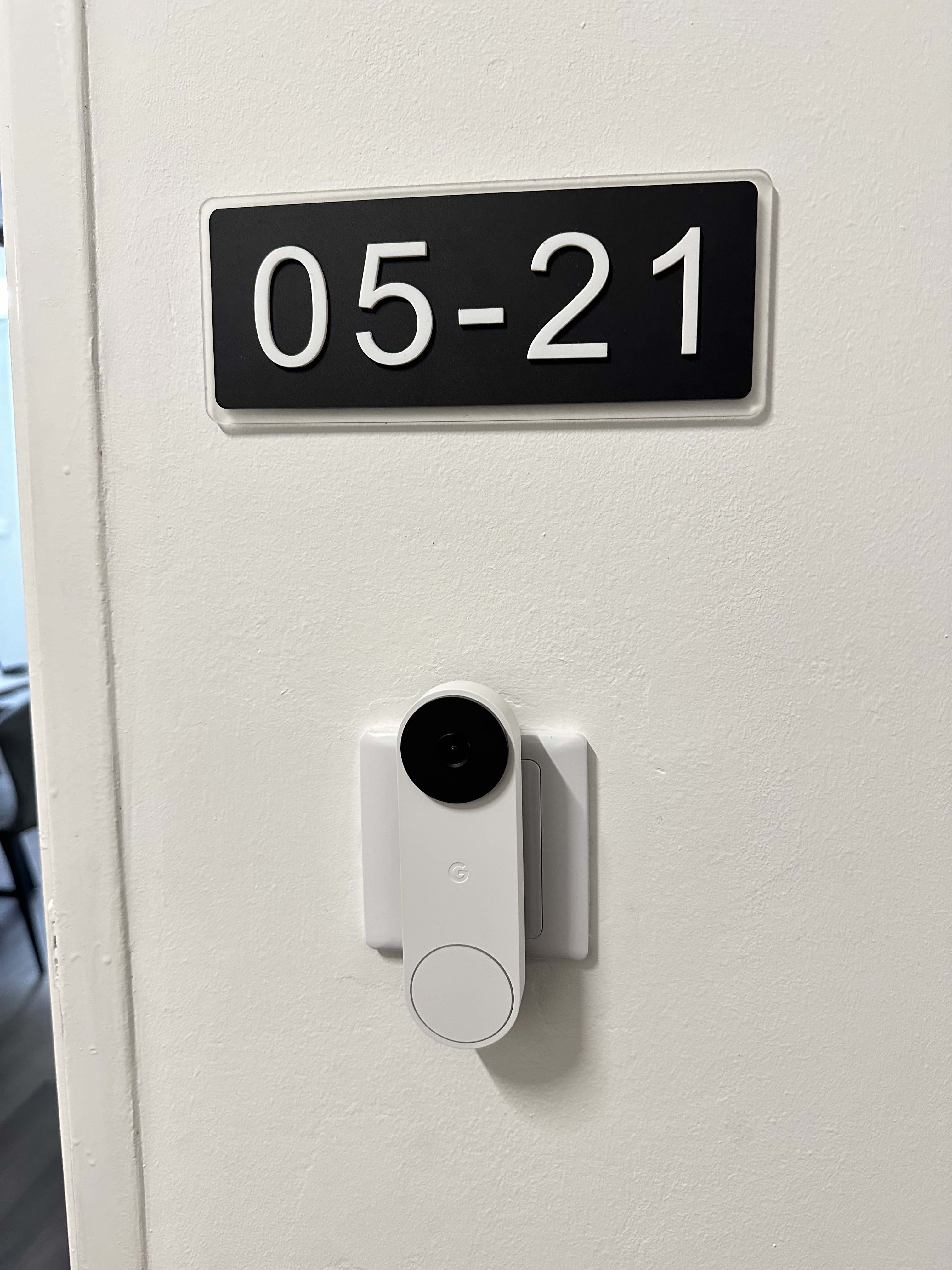 Google Nest Doorbell (Wired, 2nd Gen) Wired Video Security Camera