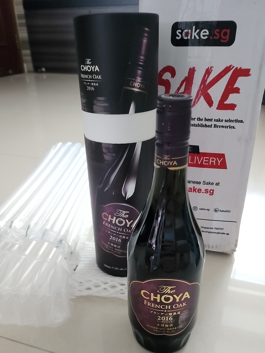 The CHOYA French Oak 2016 700ml | Lazada Singapore