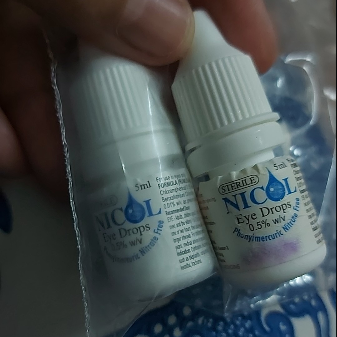 NICOL EYE DROP EXP/2026 Alcohol-Free Eye Drops Single Item Eye