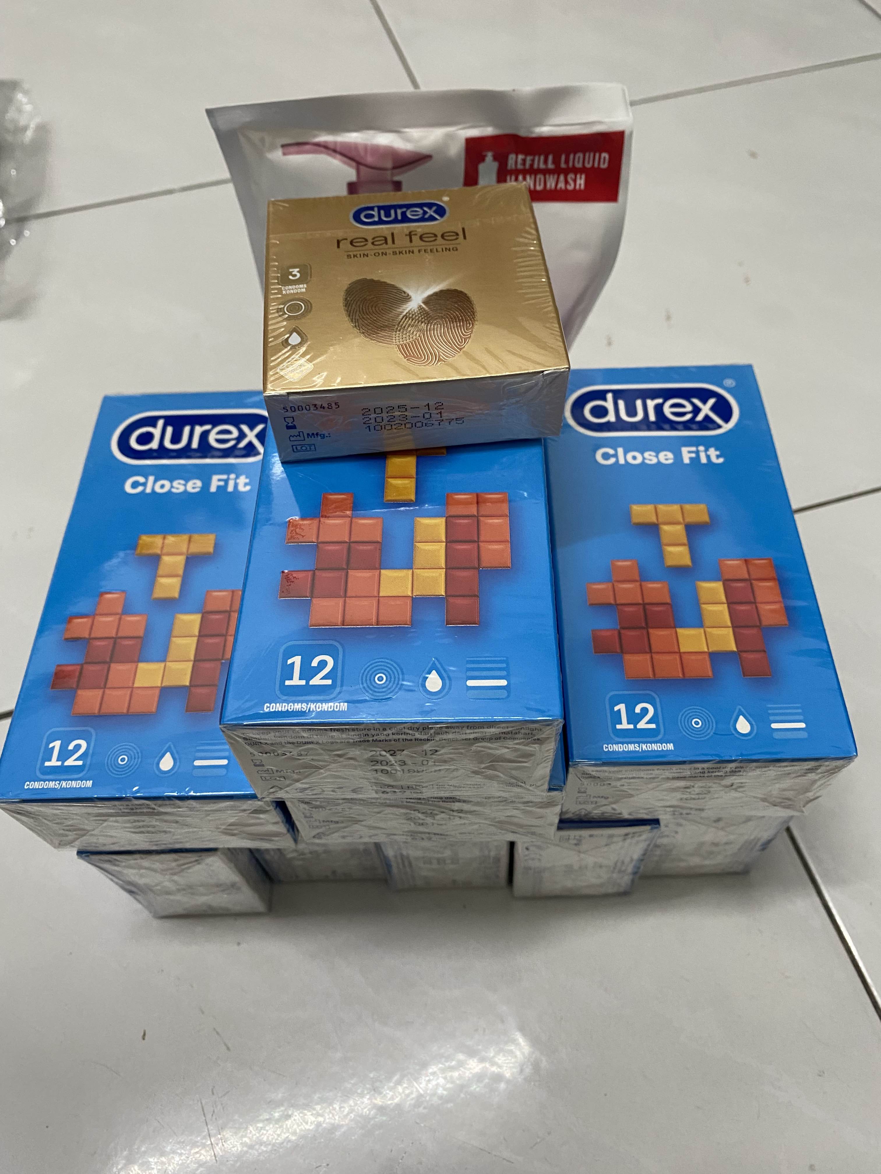 3 x Durex Close Fit Condoms 12's [For man] Basic, Small size 49mm (Safety &  Protection)