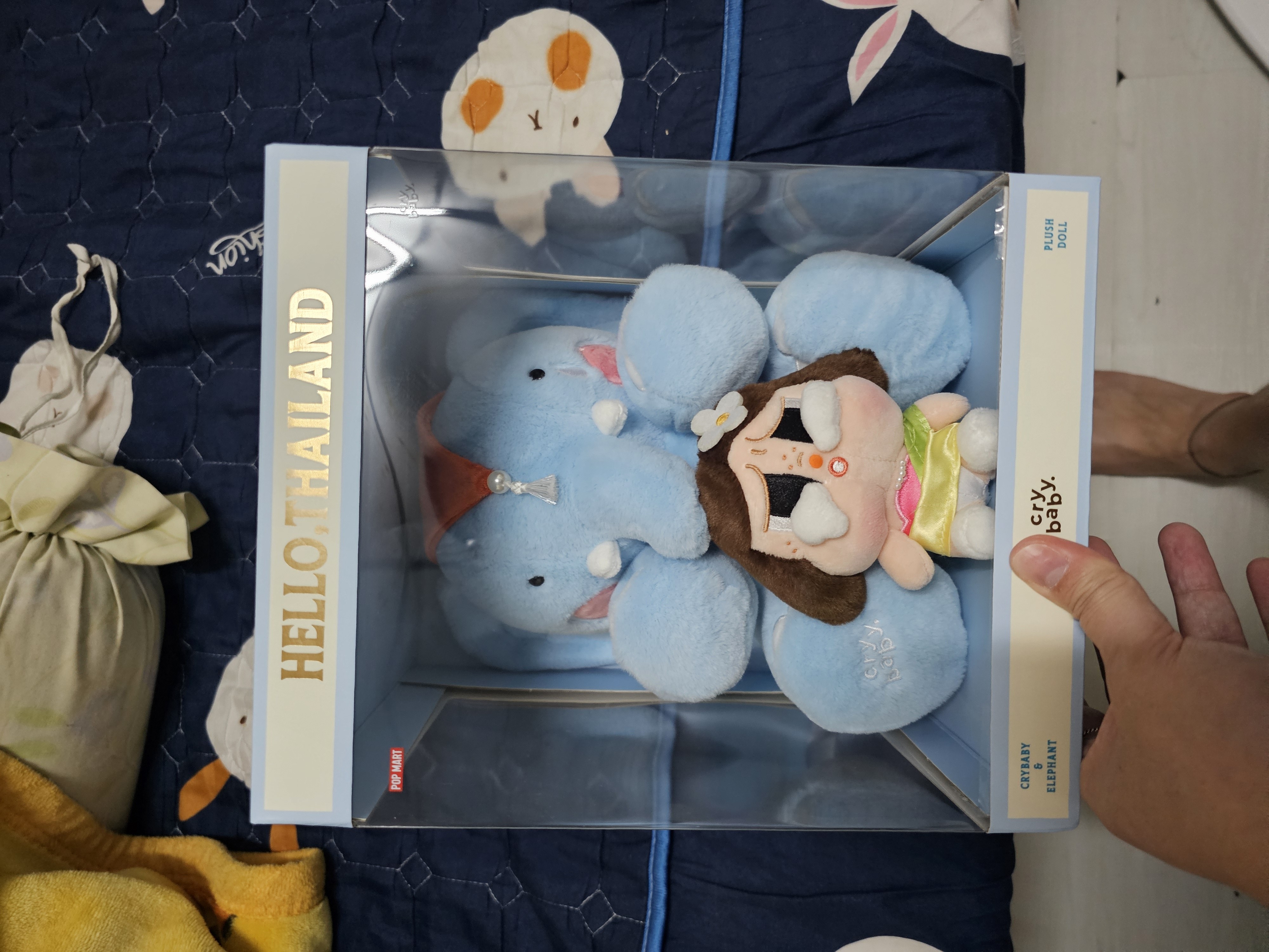 Thailand Exclusive】POP MART CRYBABY HELLO THAILAND SERIES-Plush
