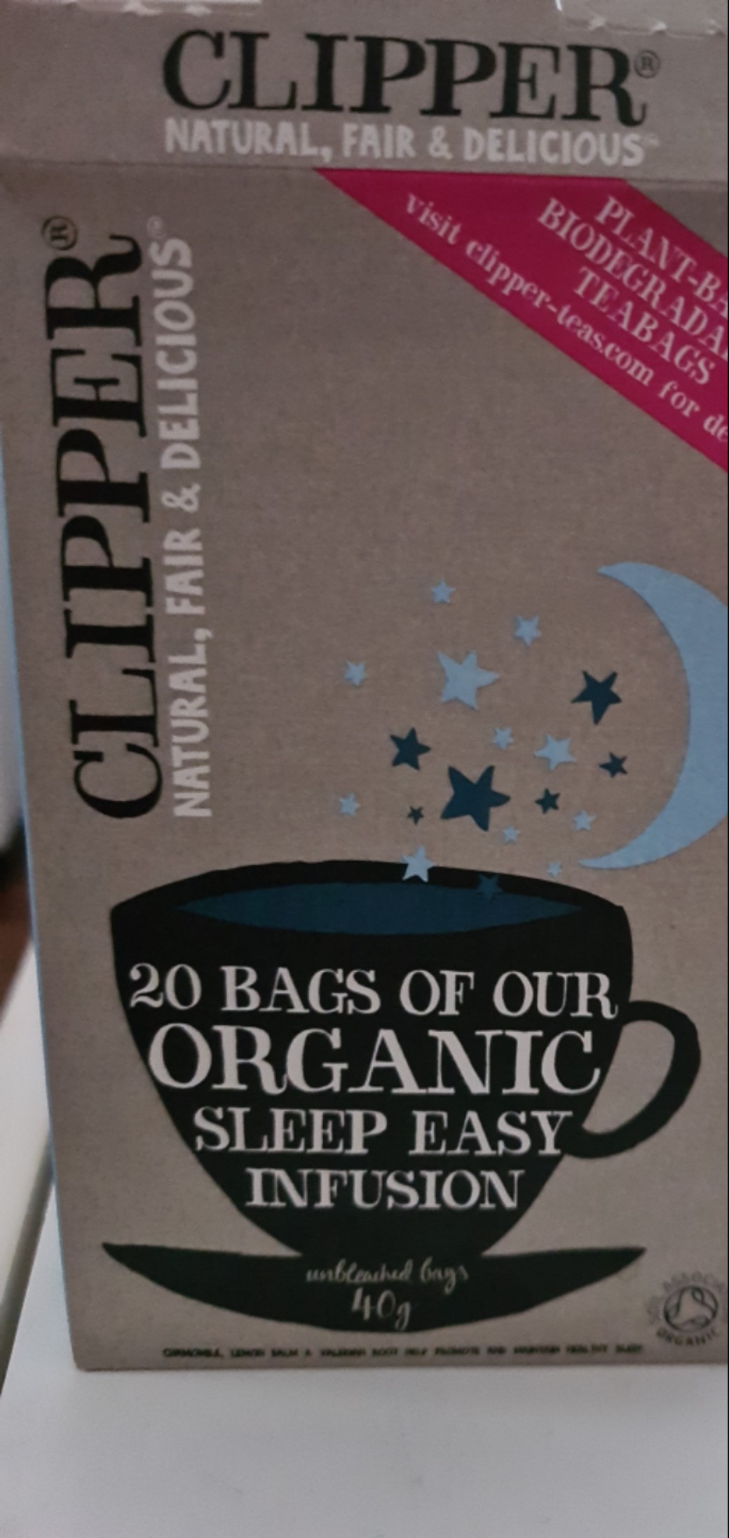 Organic Sleep Easy Infusion - Clipper Teas