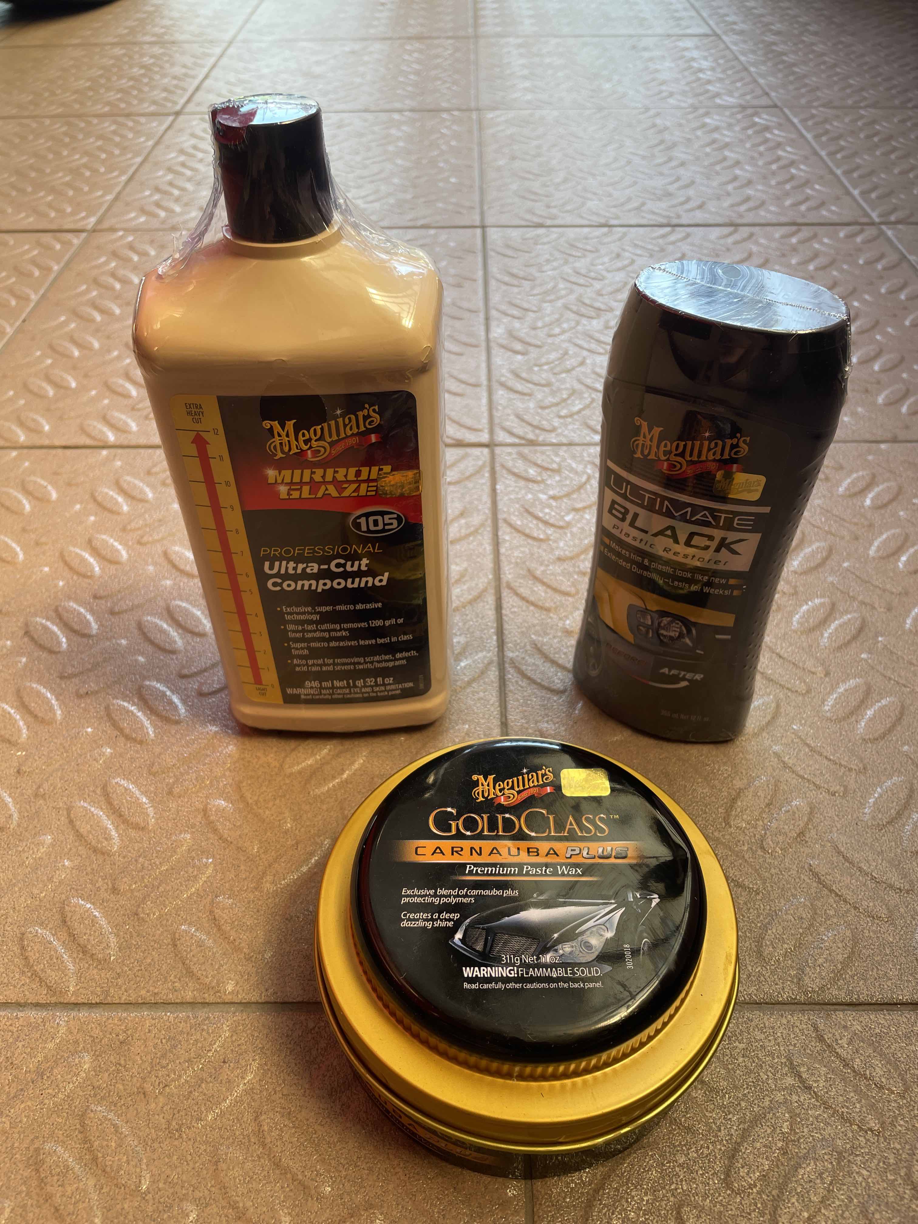 Meguiar's M10532 Mirror Glaze Ultra-Cut Compound ยาขัดหยาบ อัลตรา คัท  คอมปาวน์ ขนาด 946 ml. (32 oz.)