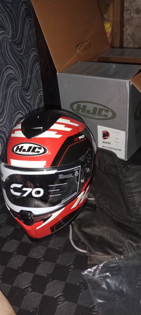 HJC C70 Koro (Dual Visor Helmet) Full-Face Motorcycle Helmet Xxl
