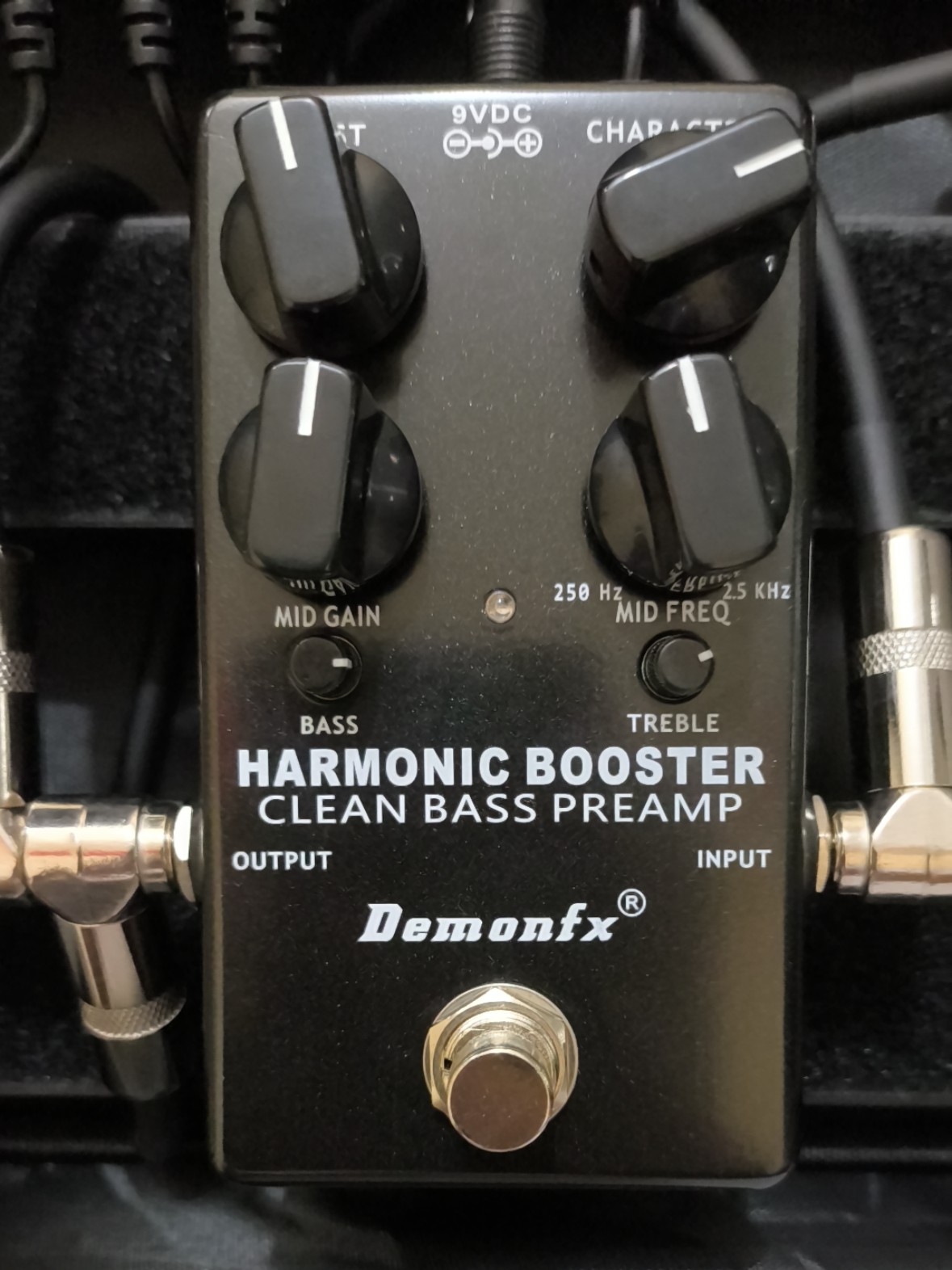 Demonfx NEW Harmonic Booster Clean Boost Preamp Bass Effect