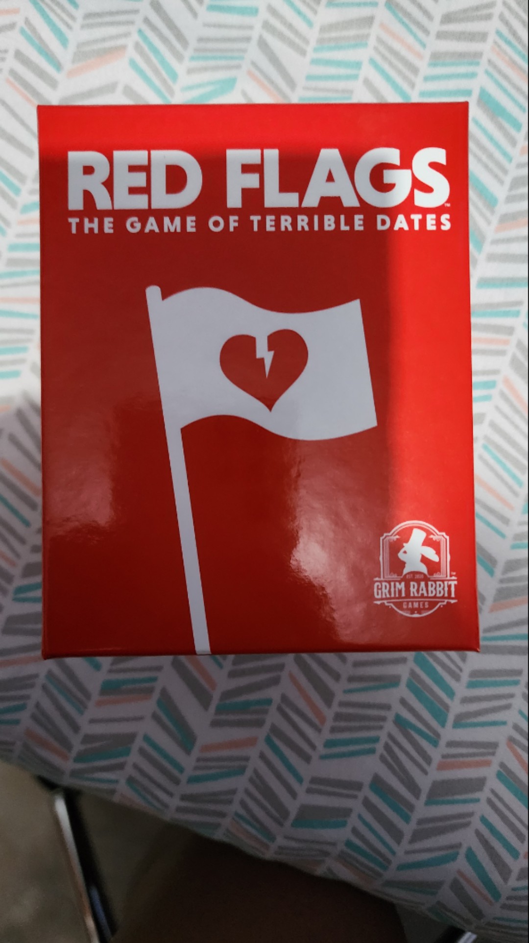 Red Flags: The Game of Terrible Dates – Grim Rabbit Games