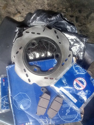 Apache rtr 180 rear deals disc plate price