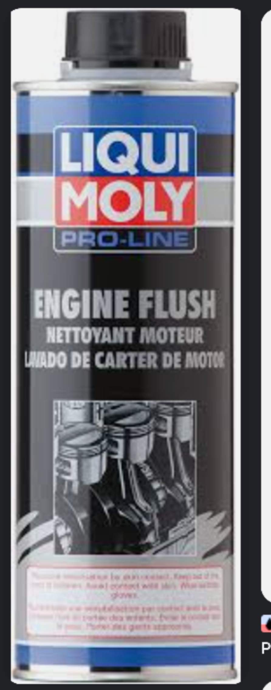 Liqui Moly 2037 Pro-Line Engine Flush 16.9 Oz