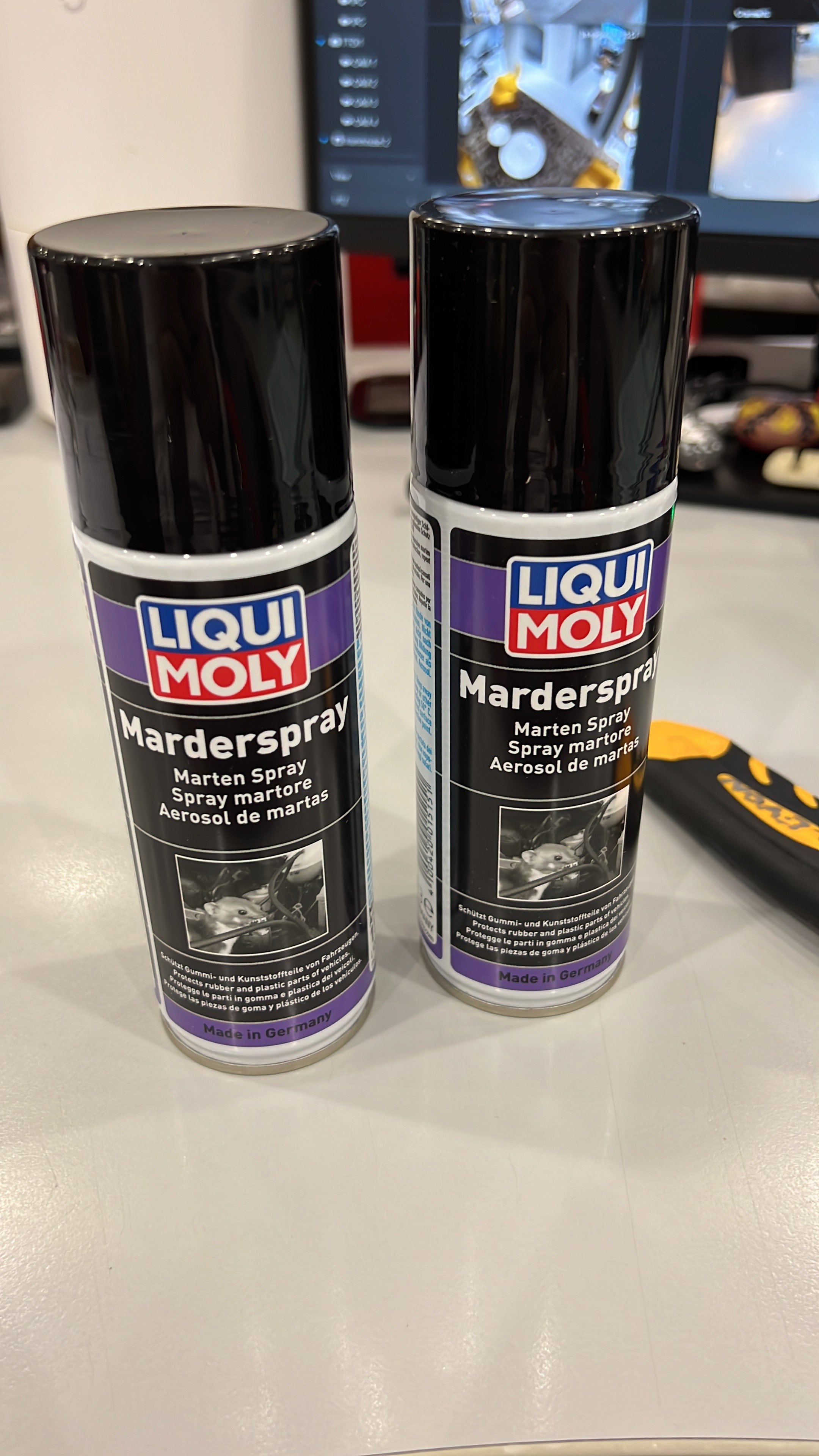 LIQUI MOLY Marten Protection Spray (200ML); Protection Against