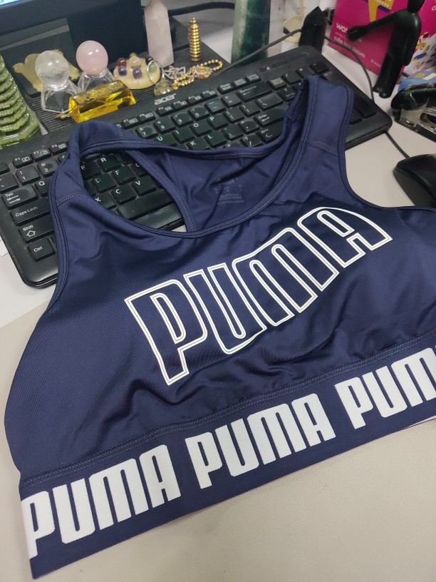 Puma Women Mid Impact Strong Bra Accessories (523010-01) Sport