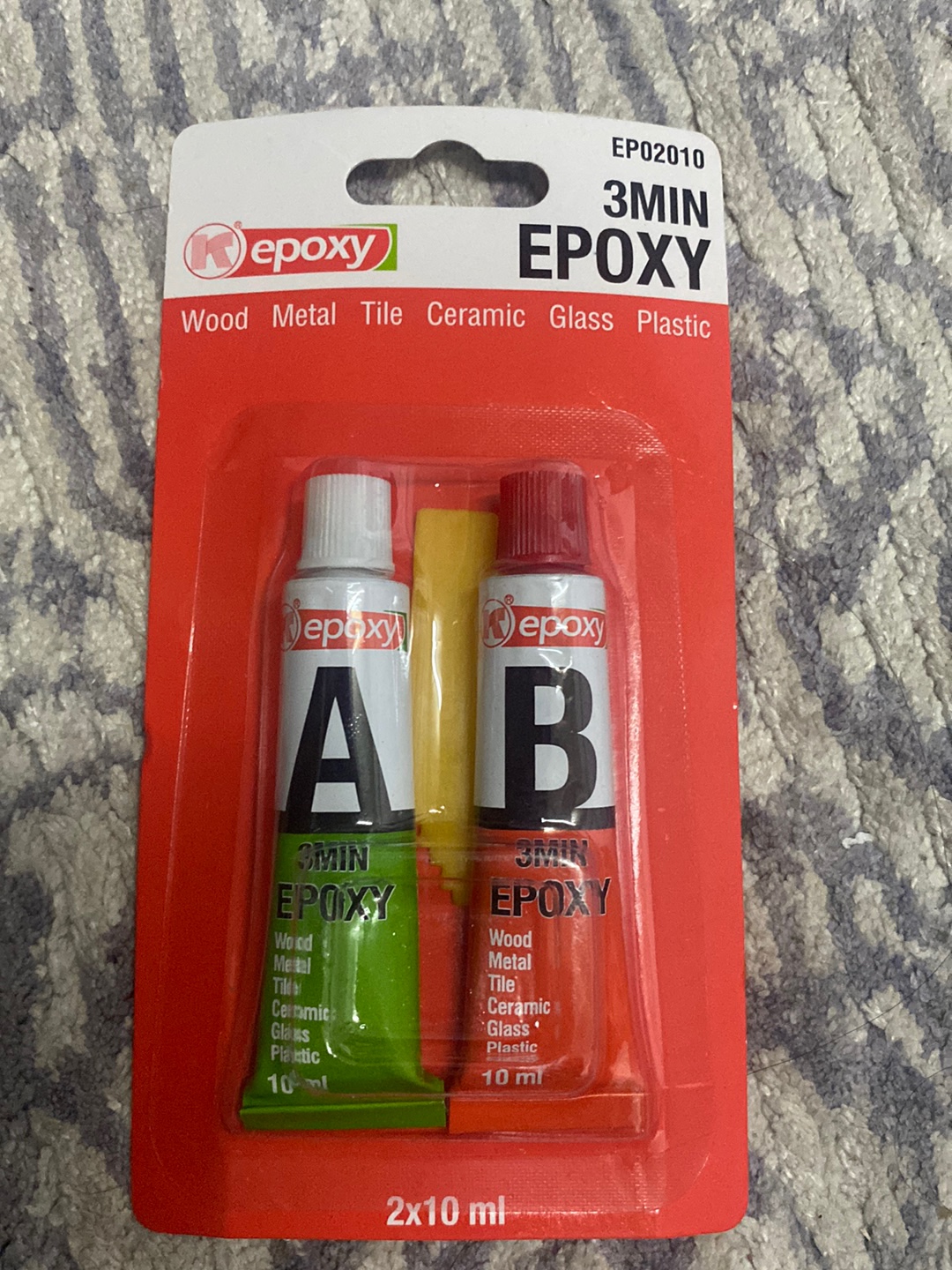 EPOXY 3 Minutes Adhesive Glue Set (2 x 10ml)