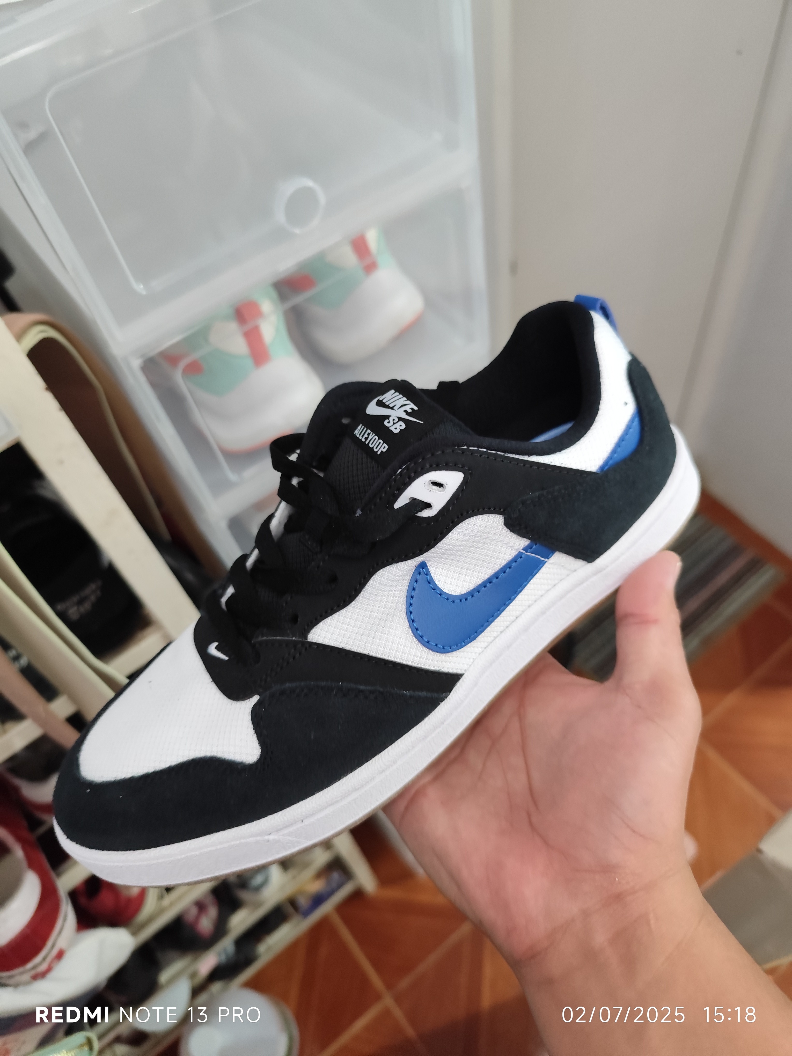 Nike Sb Alleyoop On Feet Nike Mens SB Alleyoop Skate Shoes White