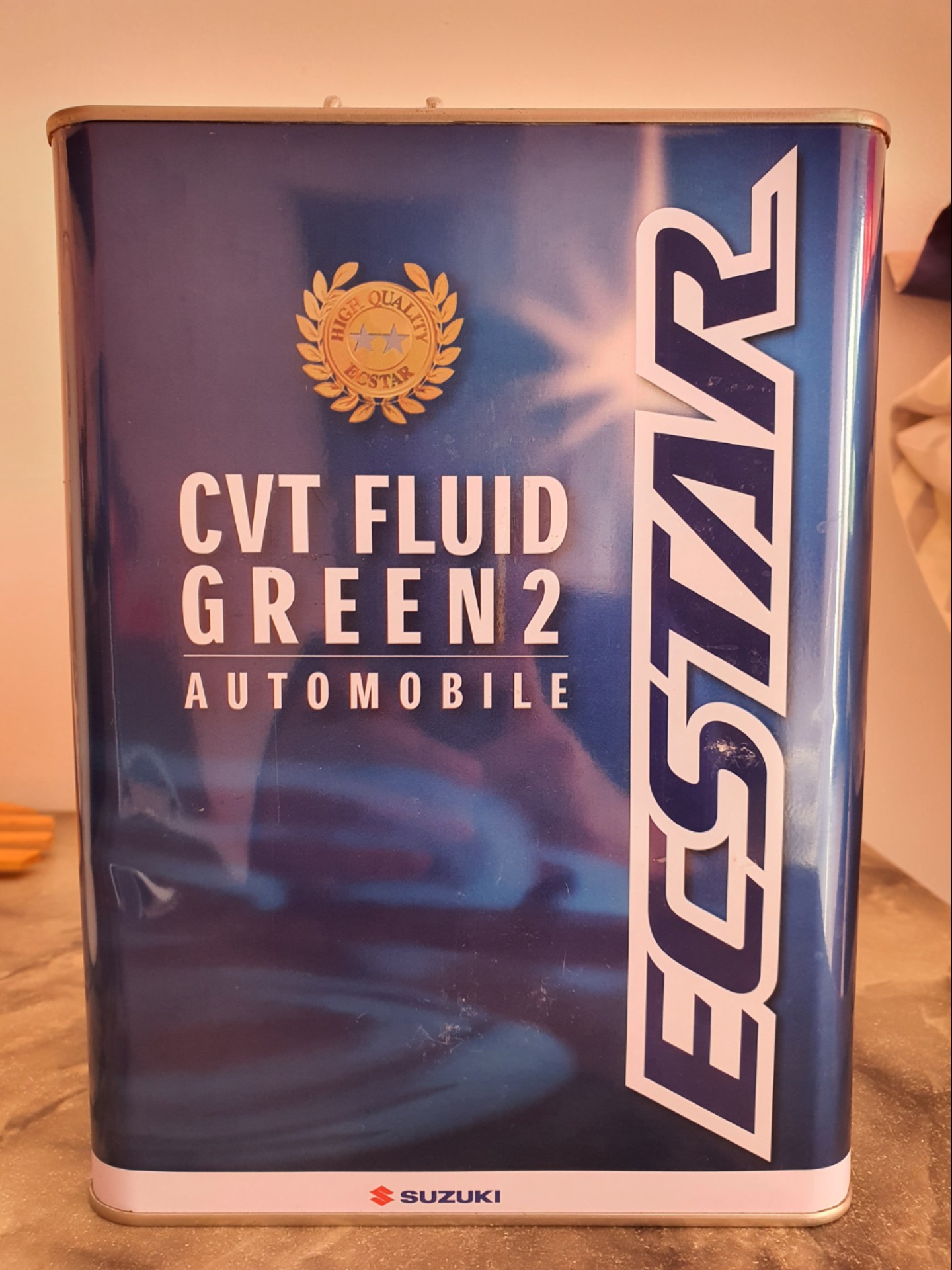 Suzuki Genuine Ecstar CVT Green2 Fluid 4L Local Supplier Suzuki Genuine Ecstar CVT Green2 Fluid 4L Local Supplier
