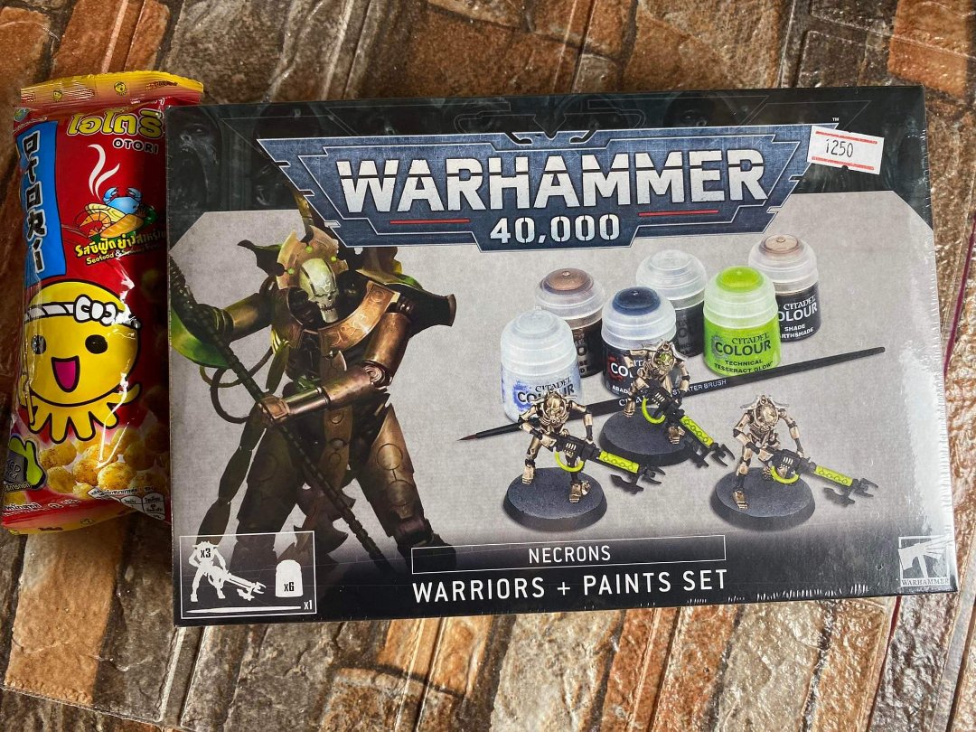 Warhammer 40K: Necrons - Warriors + Paint Set