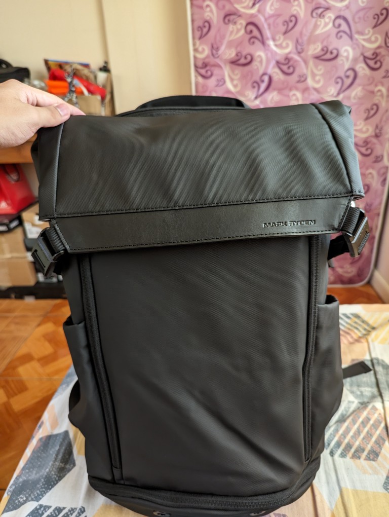 Mark Ryden Laptop School Backpack for Men Exapandable Backpack USB