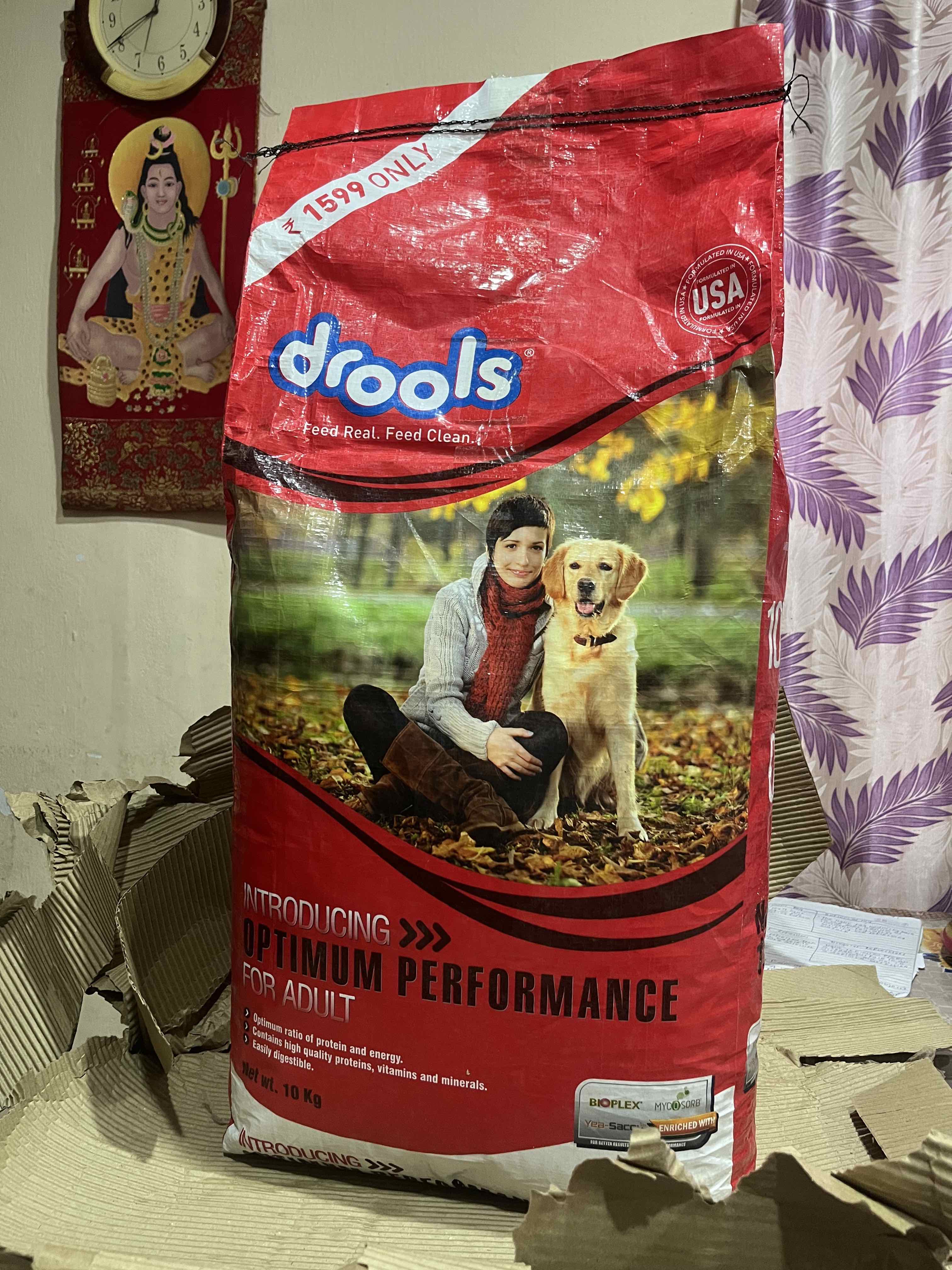 Drools Optimum Performance 10kg Drools Optimum Performance Adult