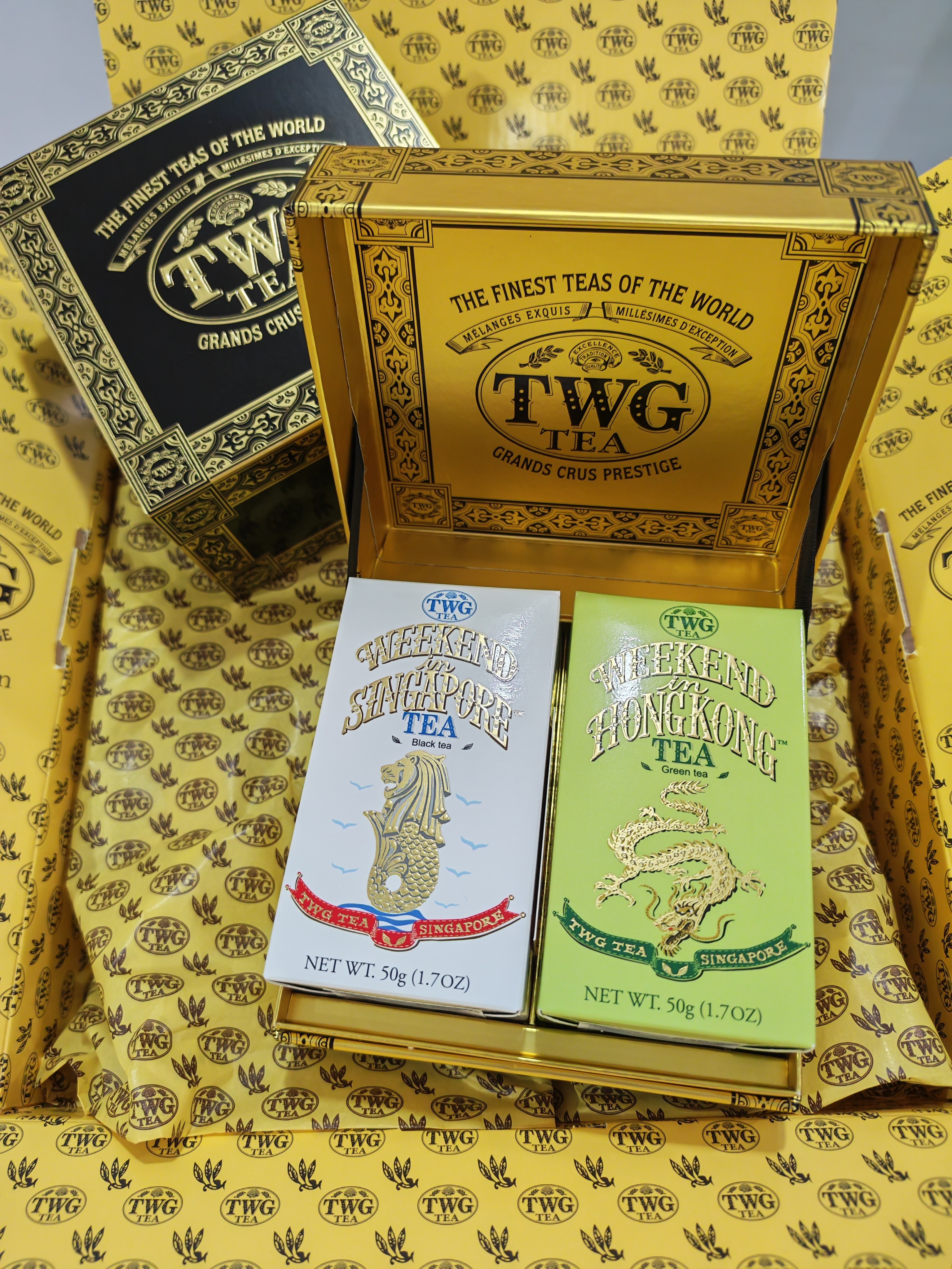 TWG Tea | Tea Route Duo Weekend Tea Set in Haute Couture Tea Tin