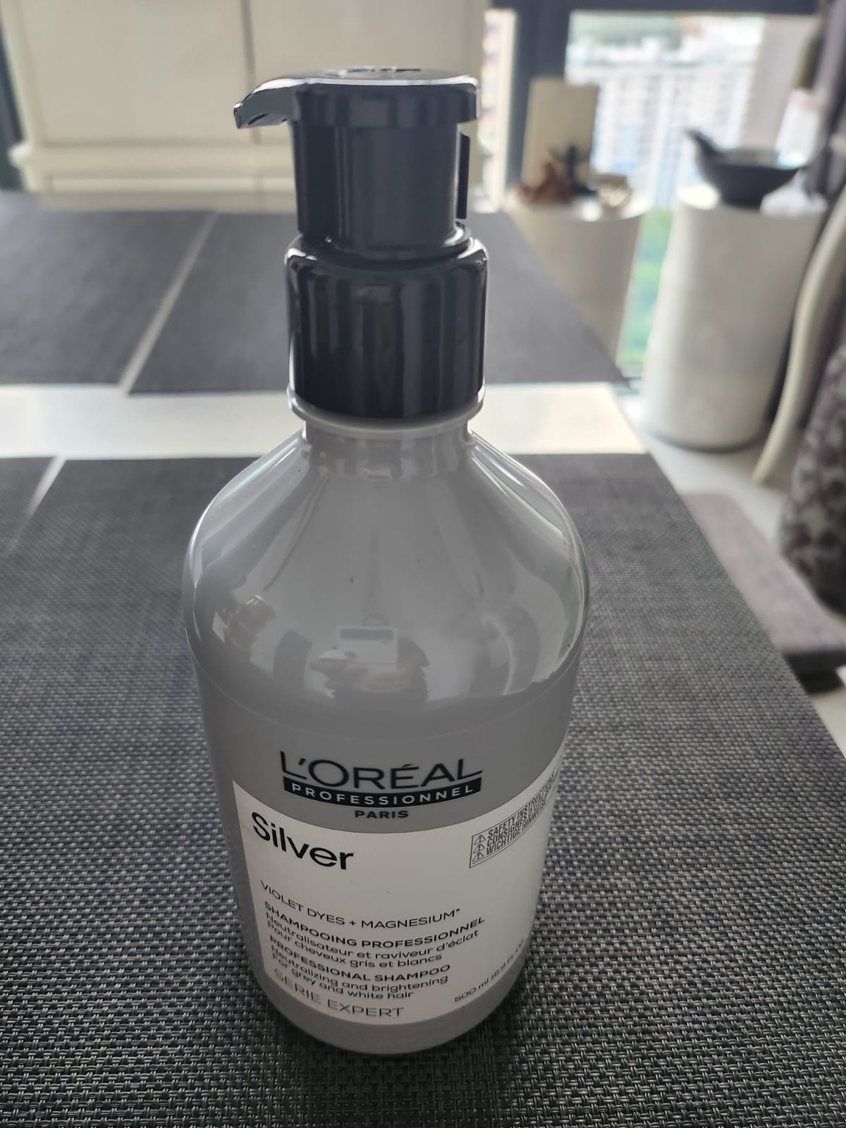L'Oréal Professional Silver Professional Shampoo 500ml for Grey