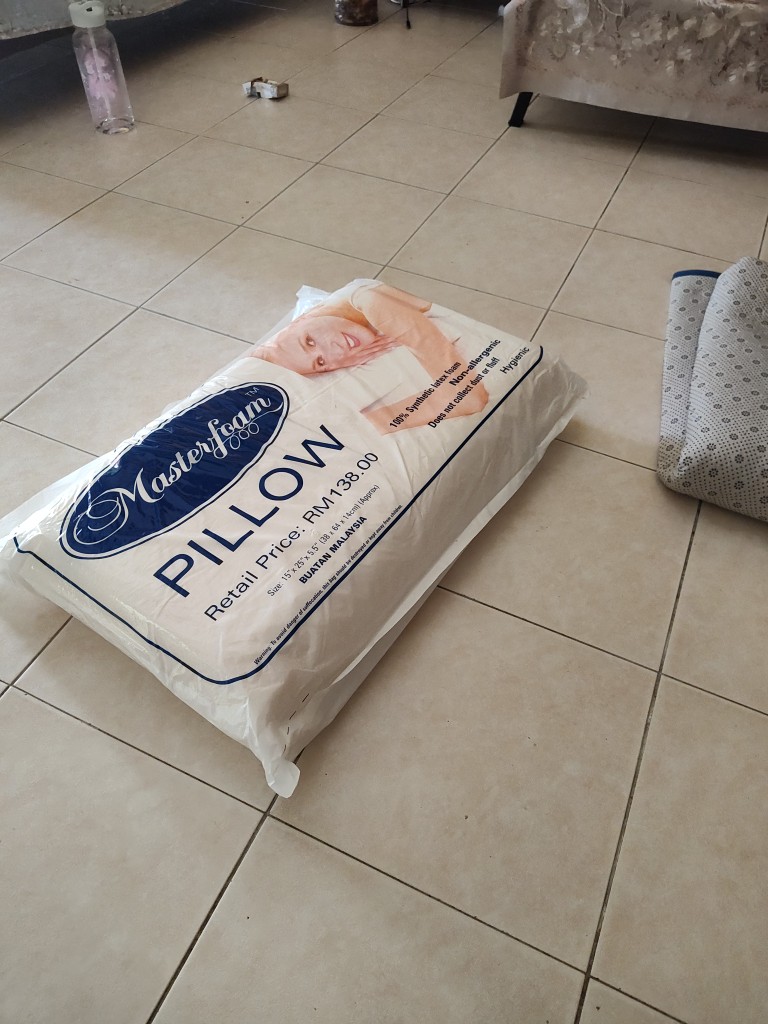 Masterfoam pillow 2024