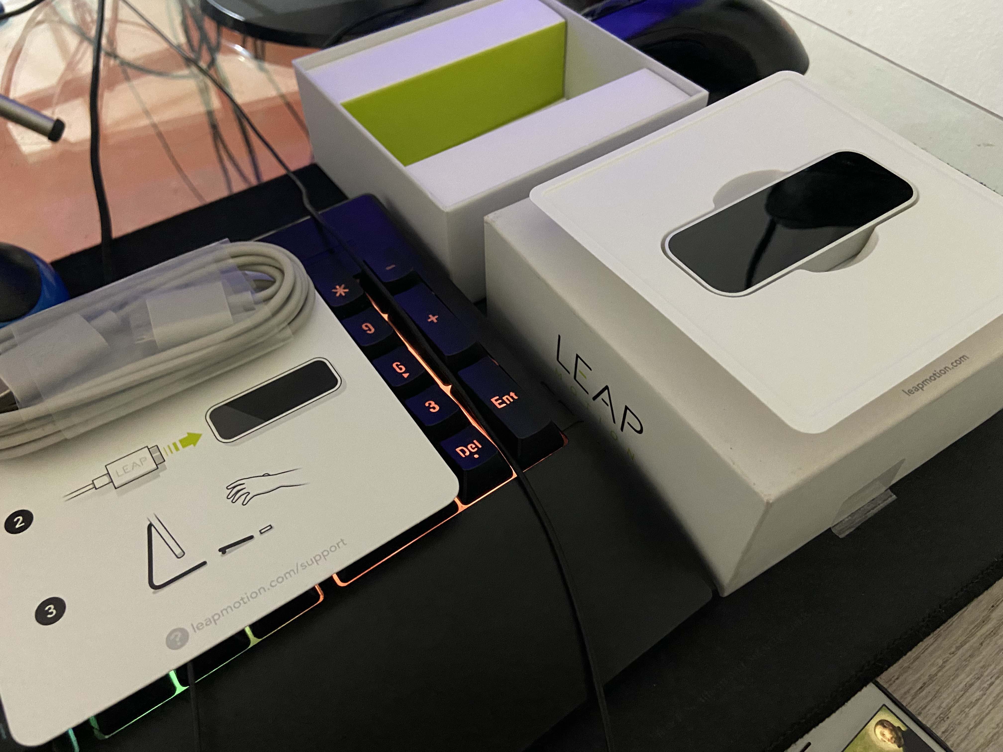 Domestic Product] Leap Motion Compact Motion Controller 3D Motion