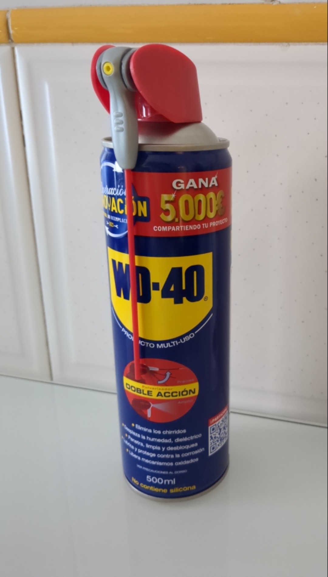 WD40 Pack 12 Unidades WD-40, Lubricante Multiusos Original, 500 ml-WD40