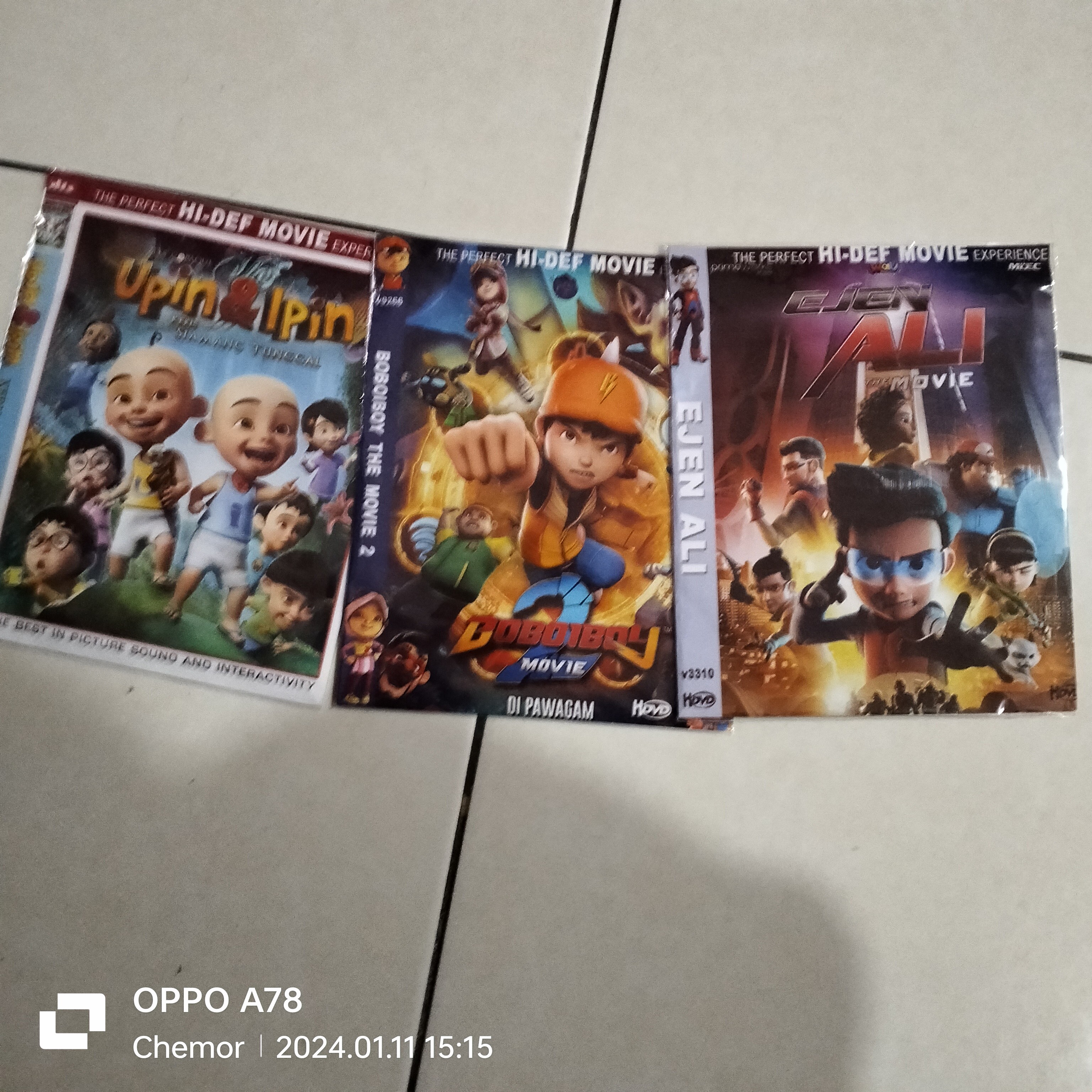 DVD BoBoiBoy The Movie 2 Cartoon Movie v9266 Lazada