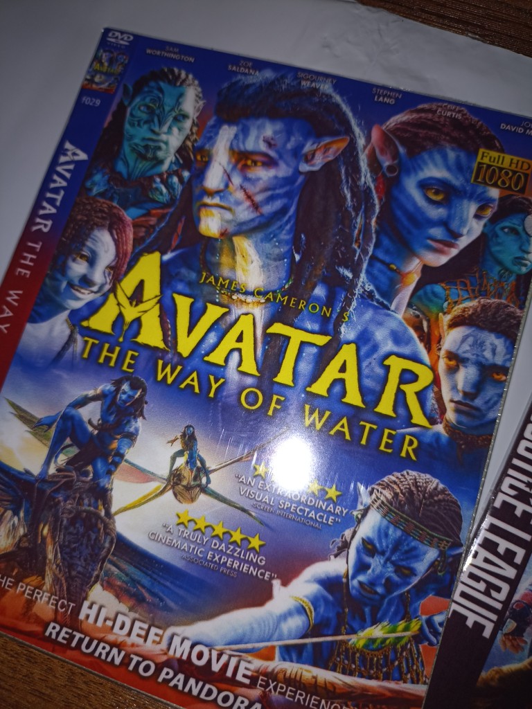 DVD avatar the way of water English Movie 2022 f029 Lazada