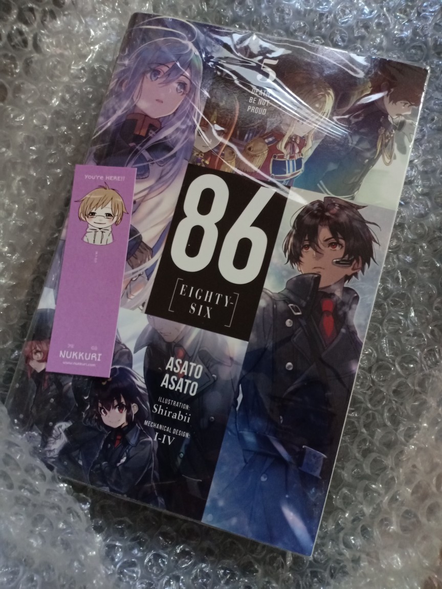 86--EIGHTY-SIX, Vol. 5 (light novel): Death, Be Not Proud by Asato Asato,  Shirabii, Paperback