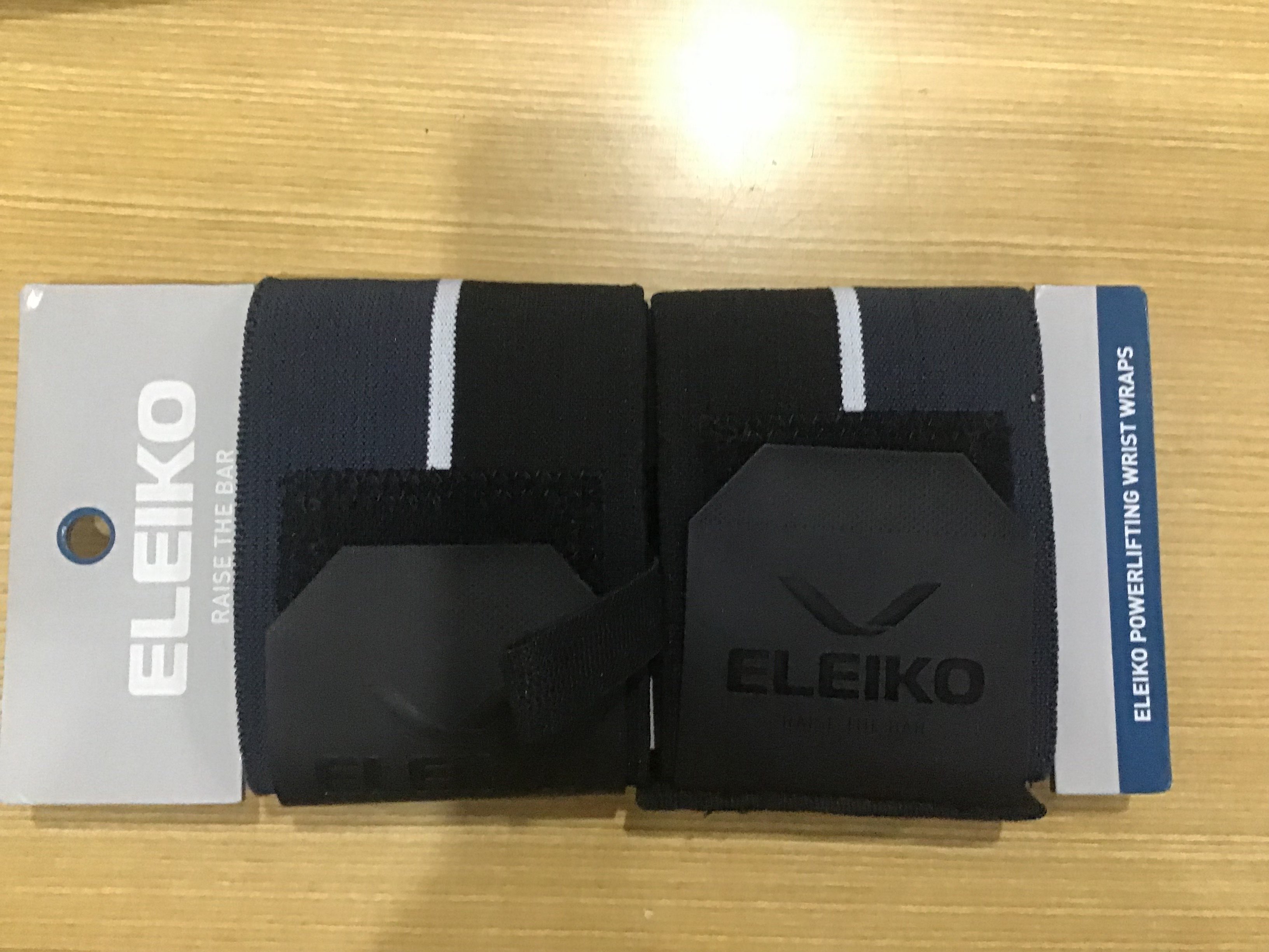 Eleiko weightlifting wrist wrap (titan grey) 
