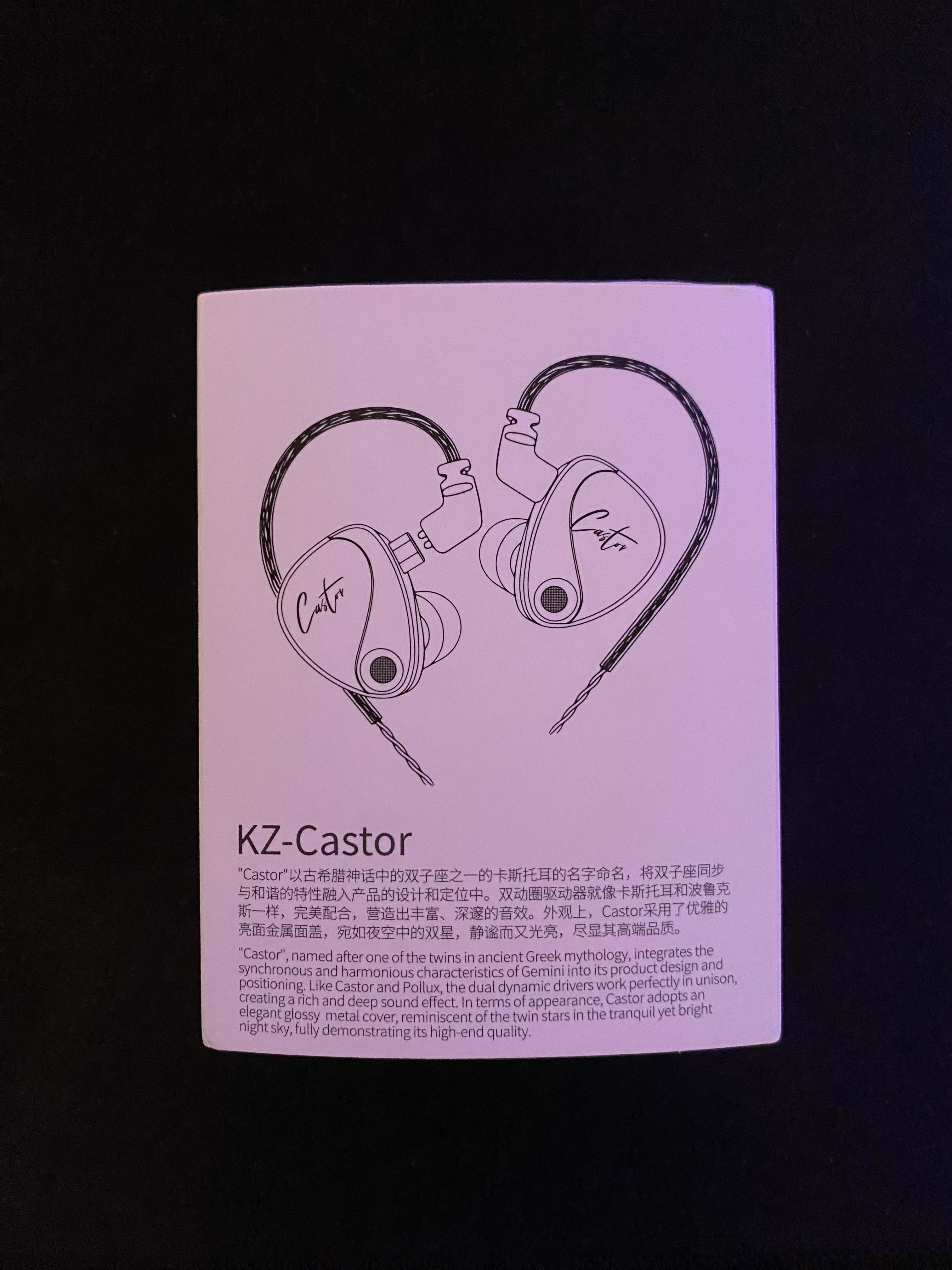 KZ Castor Limited Time deal. 10mm+8mm dual dynamic. #KZCASTOR