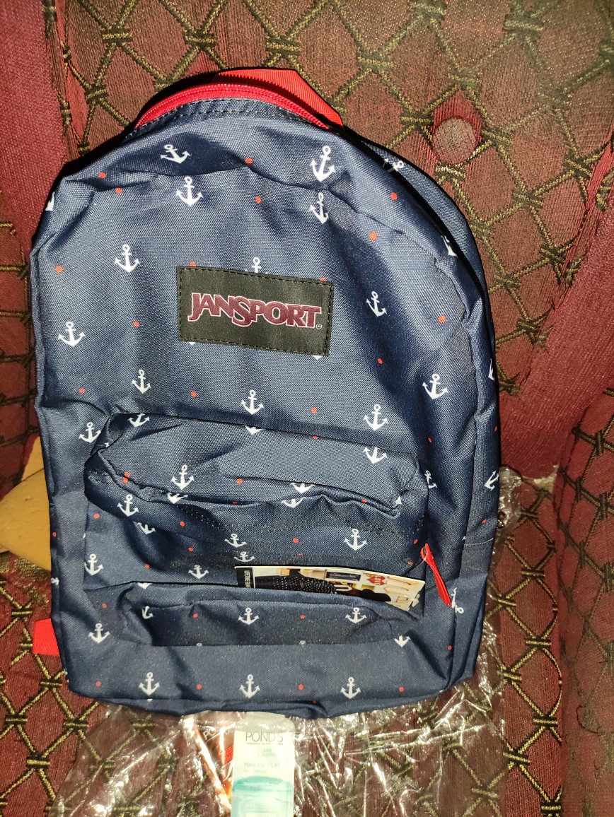 JanSport Superbreak Backpack ANCHOR DESIGN (RED STRAP) #1 | Lazada PH JanSport Superbreak Backpack ANCHOR DESIGN (RED STRAP) #1 | Lazada PH