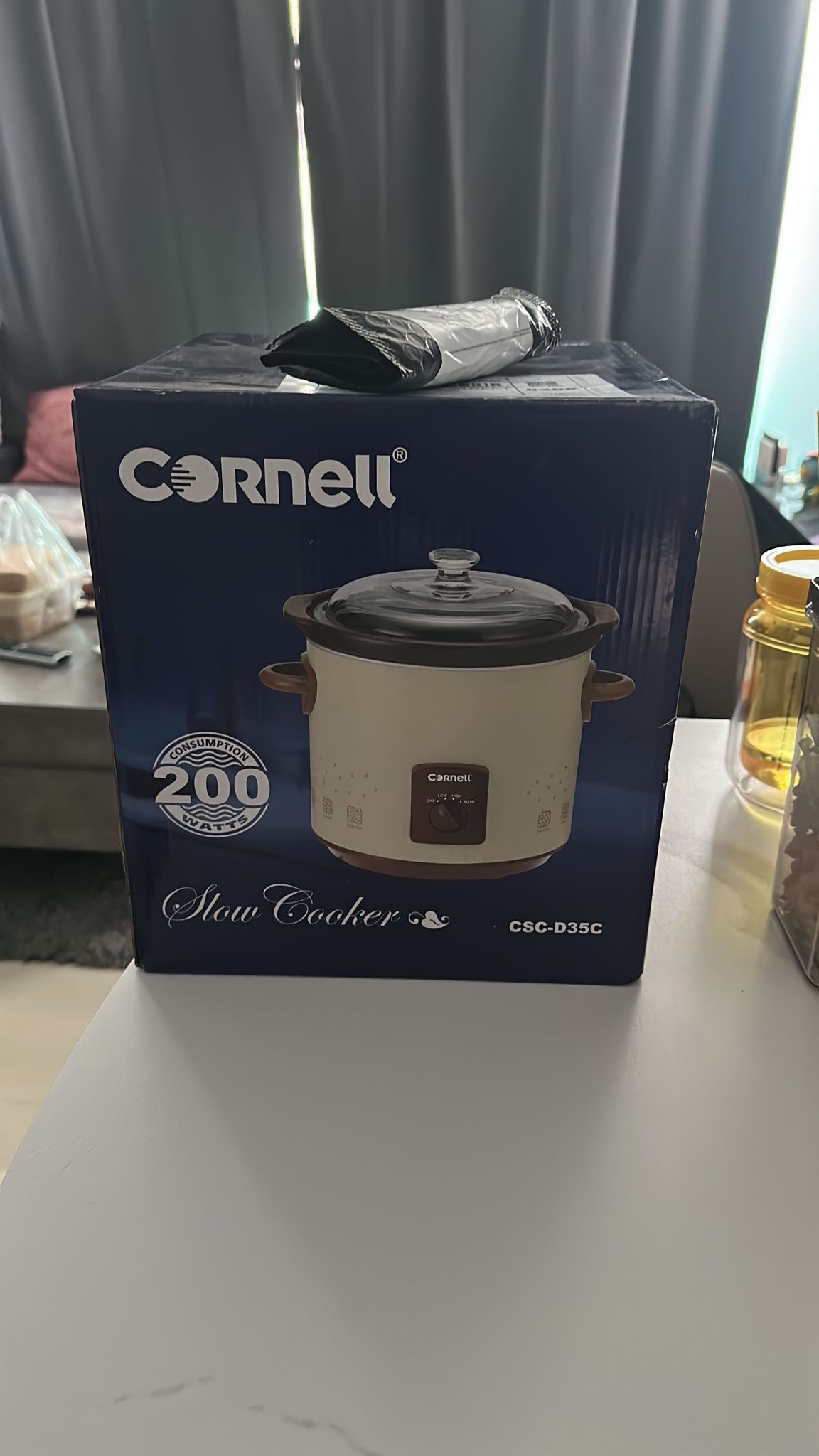 Cornell Electric Slow Cooker 3L Ceramic Pot CSCD35C - Amtek Marketing  Services Pte Ltd