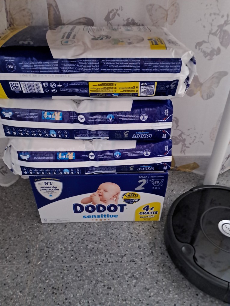 44 Diaper Dodot 2 A 5 Kg size 1 sensitive – babytravelrental