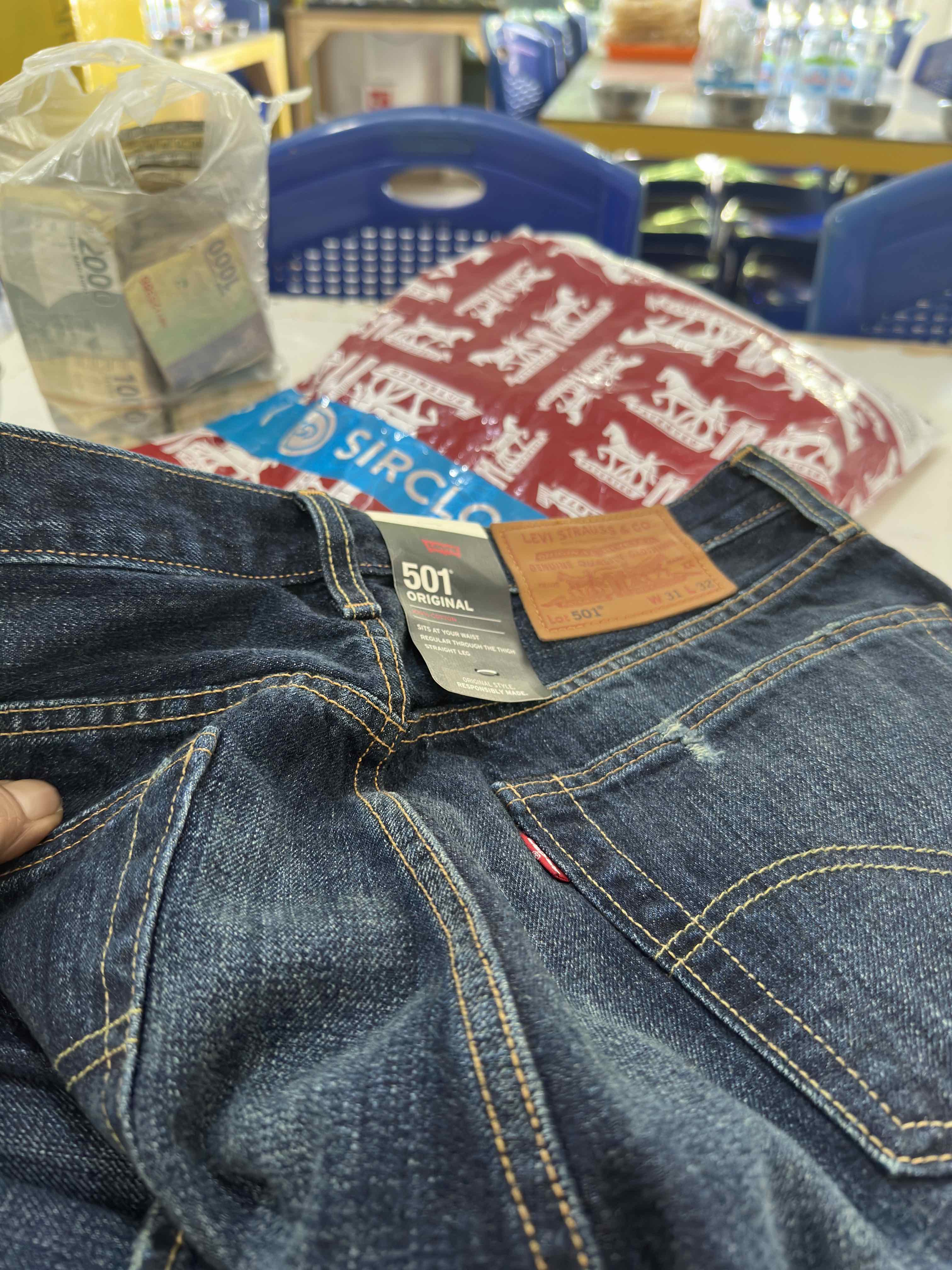 Celana Jeans Pria Levis 501 28 30 Vintage Levis Jeans Levis