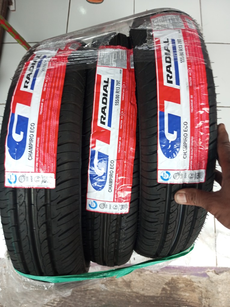 GT Radial Champiro Eco 155 80 R13 Ban Mobil Orinya Ayla Agya