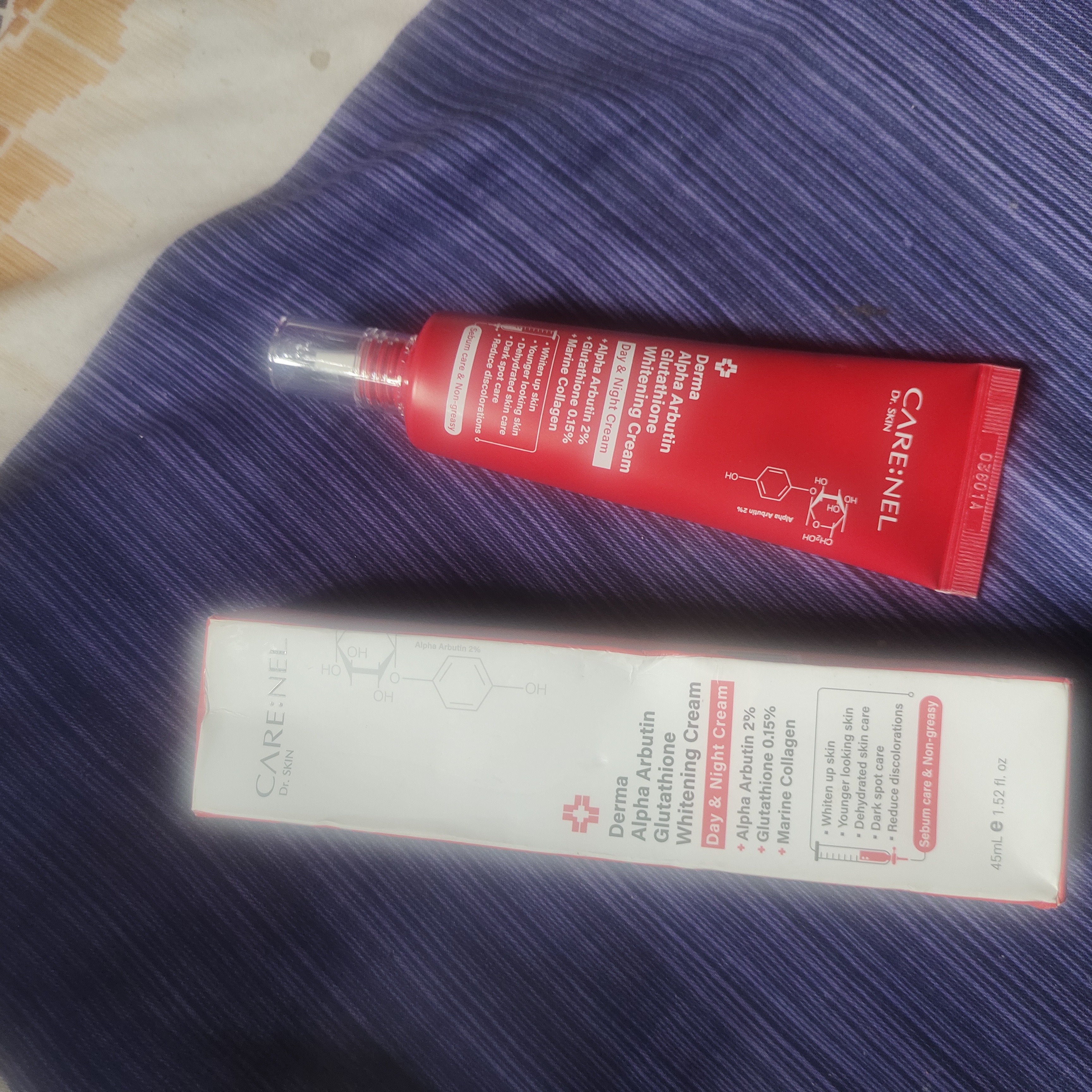 care nel derma alpha arbutin glutathione whitening cream Side Effects Derma Alpha Arbutin & Glutathione Whitening Cream 1.52 Fl Oz  By Care:Nel Anti-aging Brightening Serum