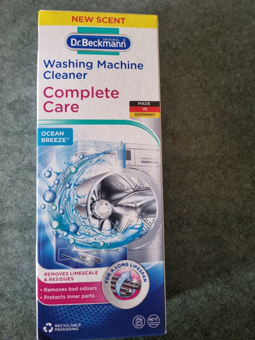 Dr Beckmann Washing Machine Cleaner - Ocean Breeze