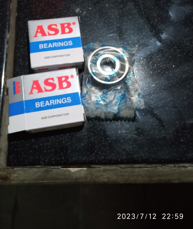Bearing 6201 2RS (ASB) 1 Biji/Pcs /Laher 6201 2RS (ASB) | Lazada 