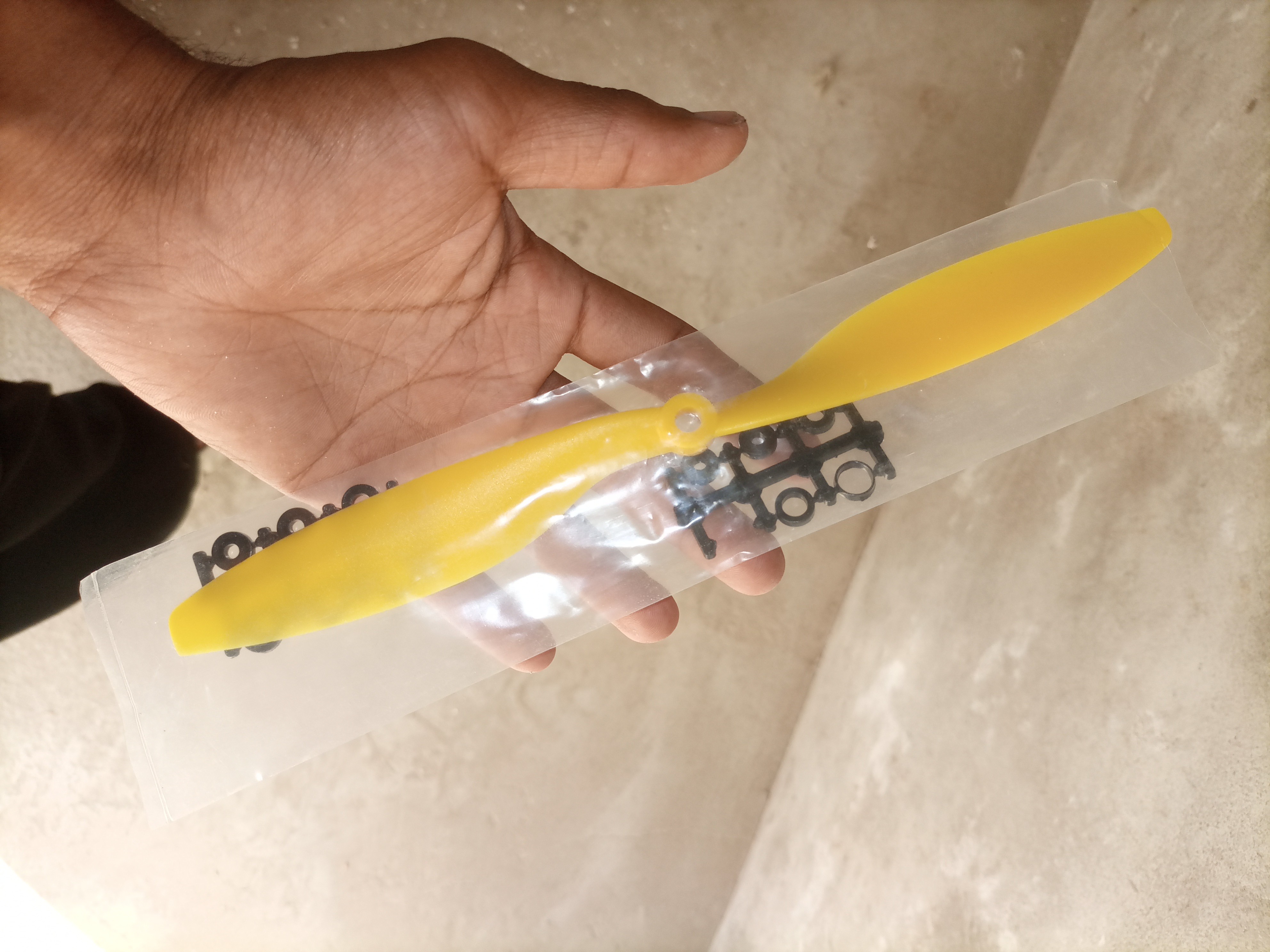 1045 1045R 10x4.5 Prop CW CCW Pervane Helikopter Quadcopter için Siyah 1 çift Al