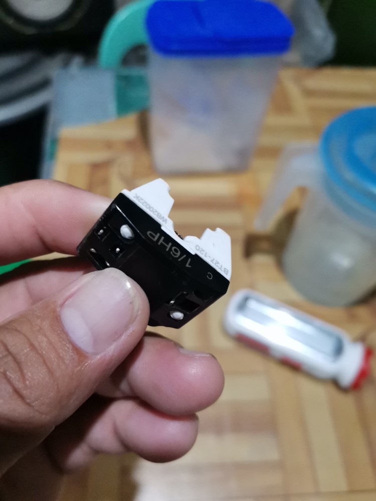 Pins 15 Ohms Refrigerator Ptc Starter Relay Black Compressor Relay