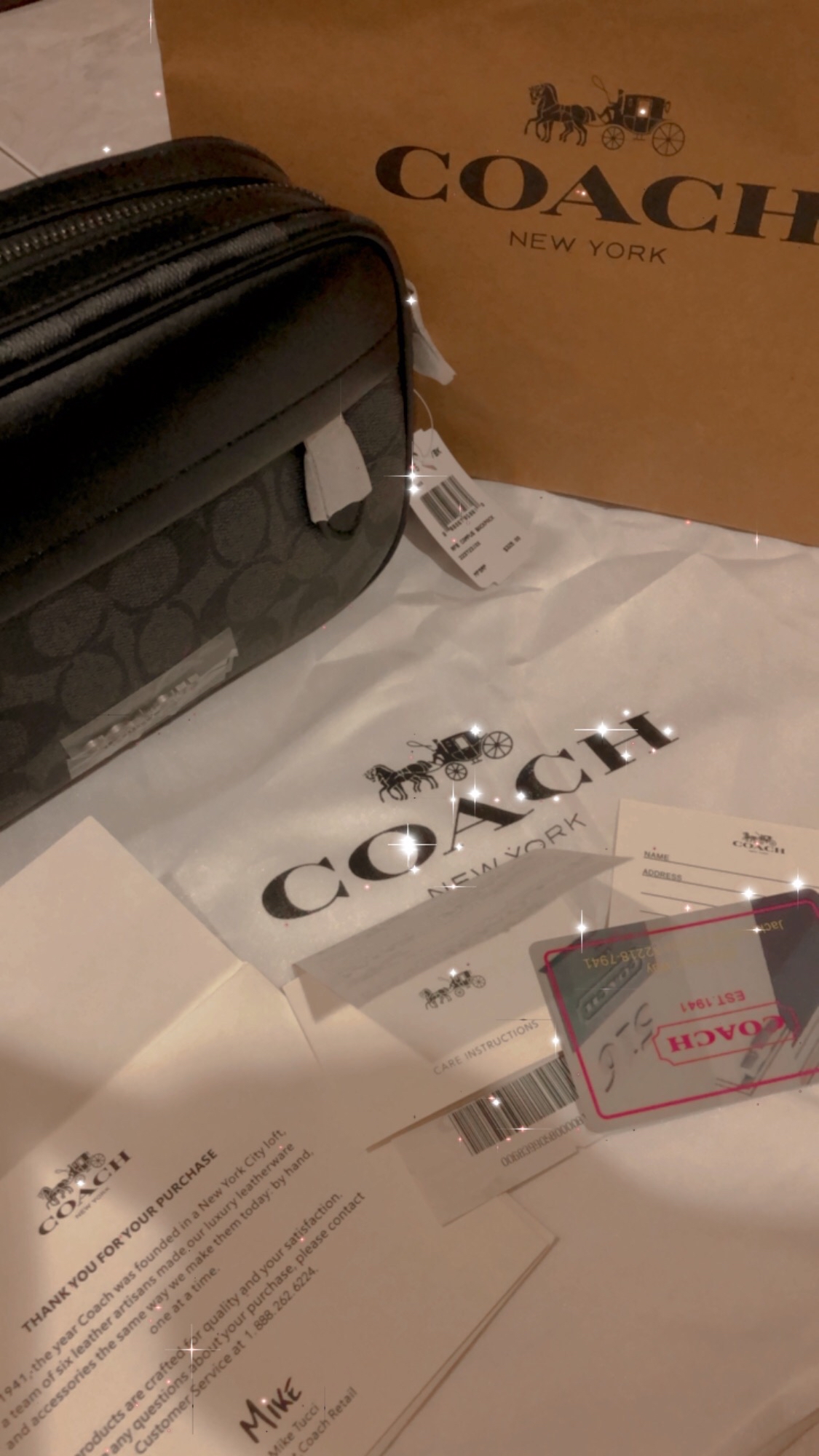 Sobaquera coach original hot sale