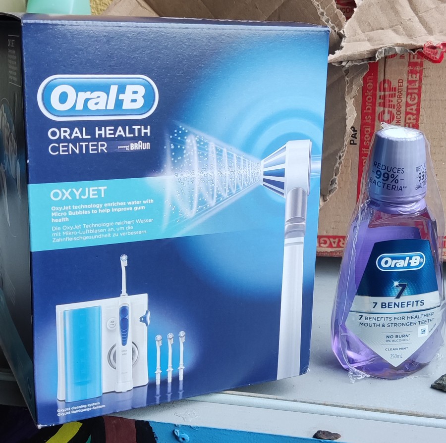 ORAL B BRAUN IDROPULSORE professional care oxyjet