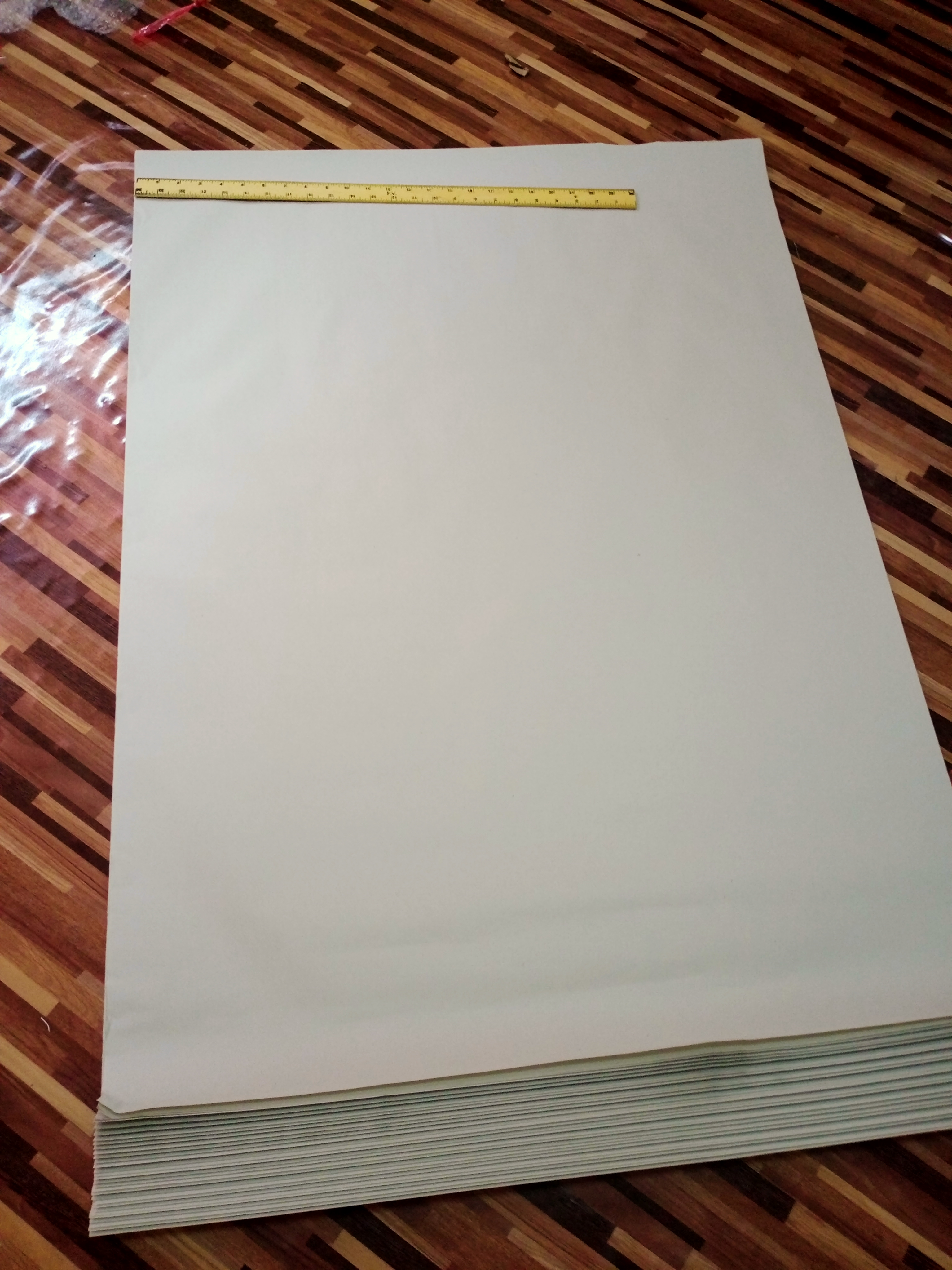 กระดาษปรู๊ฟ จำนวน 50/100 แผ่น ขนาด 31x43 นิ้ว กระดาษวาดแพทเทิร์น 